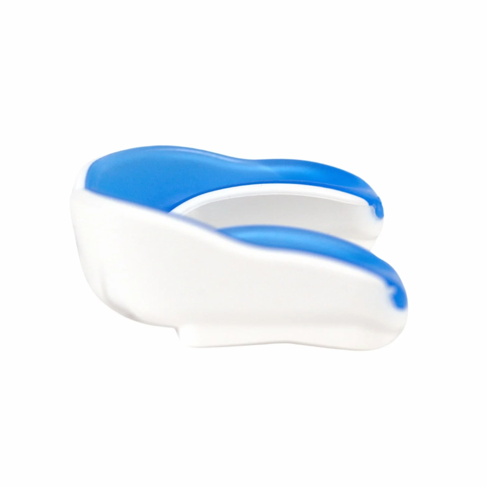 Protège-dents GEL Blanc/Bleu Senior METAL BOXE