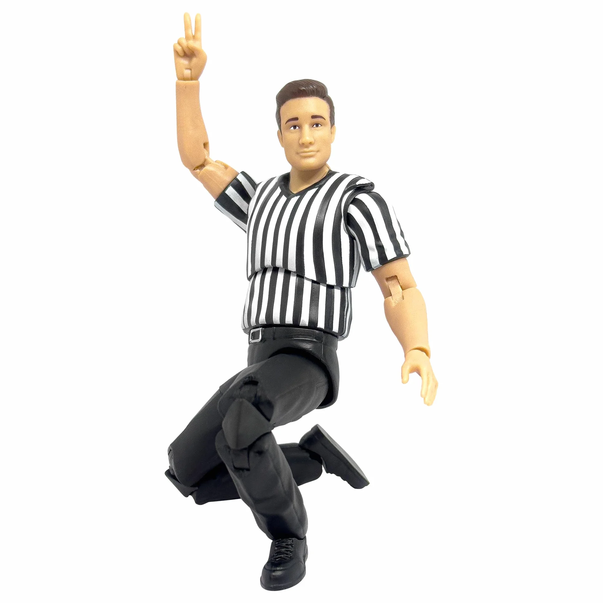 Figures Toy Company Arbitre ultime figurines lutte WWE articulation luxe