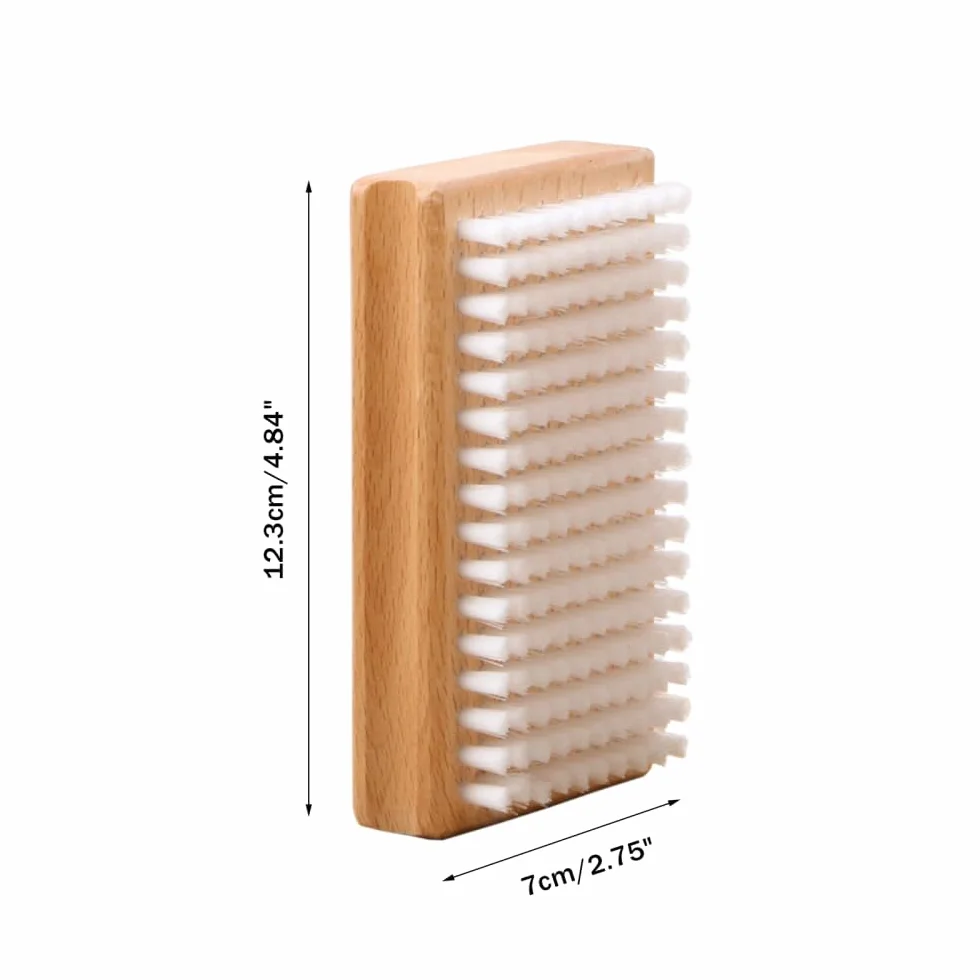 DONGKER Kit de Brosses à Cire pour Snowboard, 3 Pièces Brosse à Cire Ski avec Nylon/Laiton/CRIN de Cheval