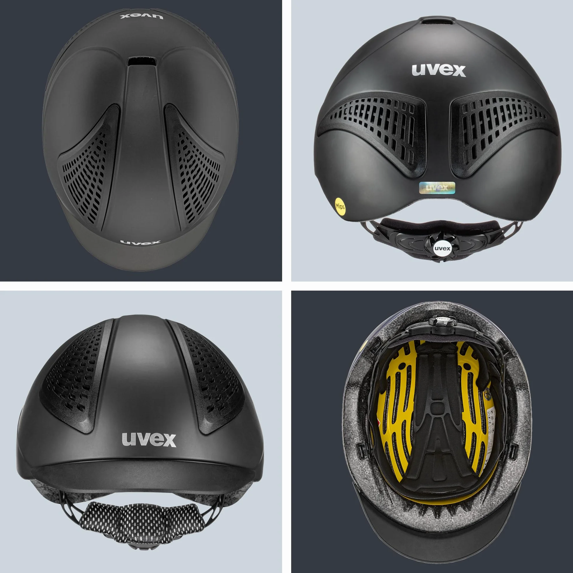 uvex Exxential III MIPS Casque d'équitation léger Taille réglable