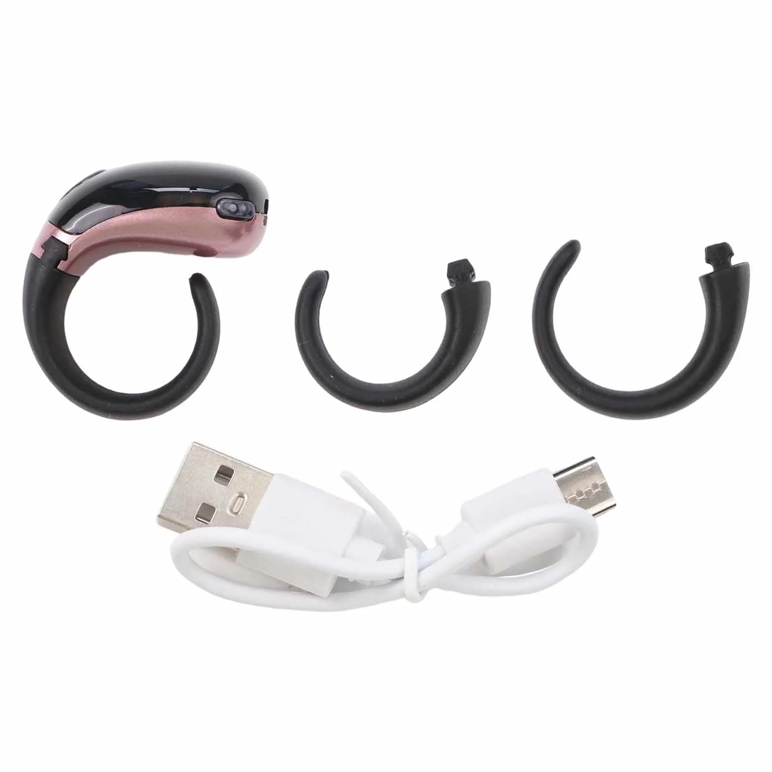 Compteur d'anneaux numérique LCD Tasbih Bagues électronique avec écran et contrôle facile (doré)