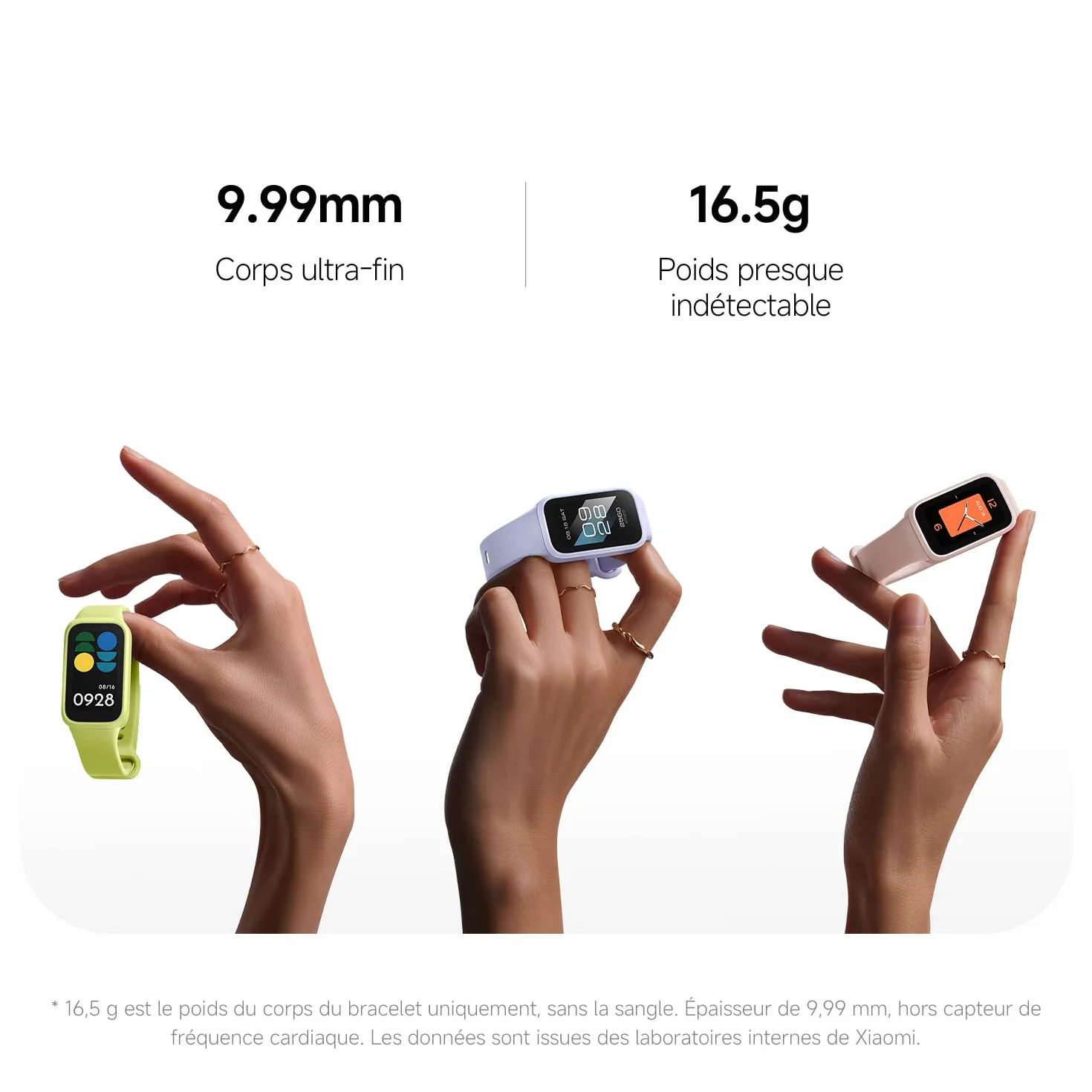 XIAOMI Smart Band 9 Active Bracelet Connecté Sport Montre TFT 37mm 60 Hz 18 Jours 5 ATM Noir