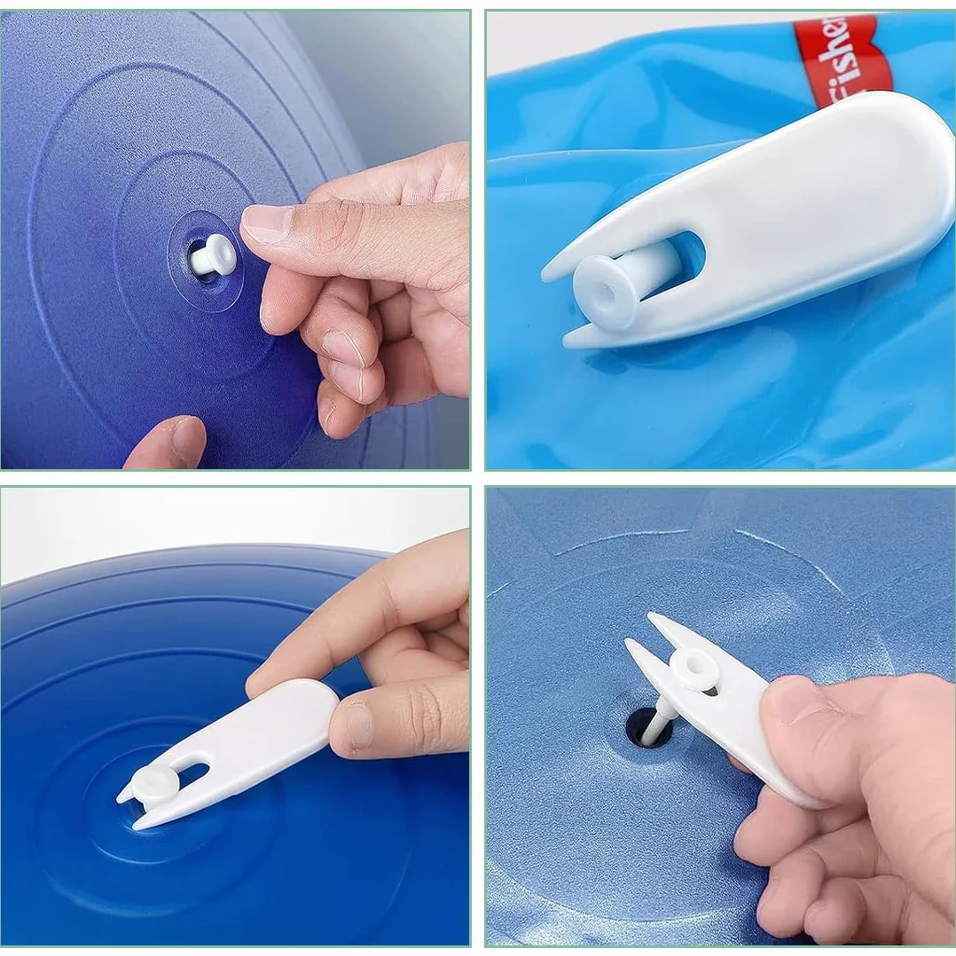 Kit de Remplacement Bouchon d'air Yoga 12 Pcs avec Outil Amovible