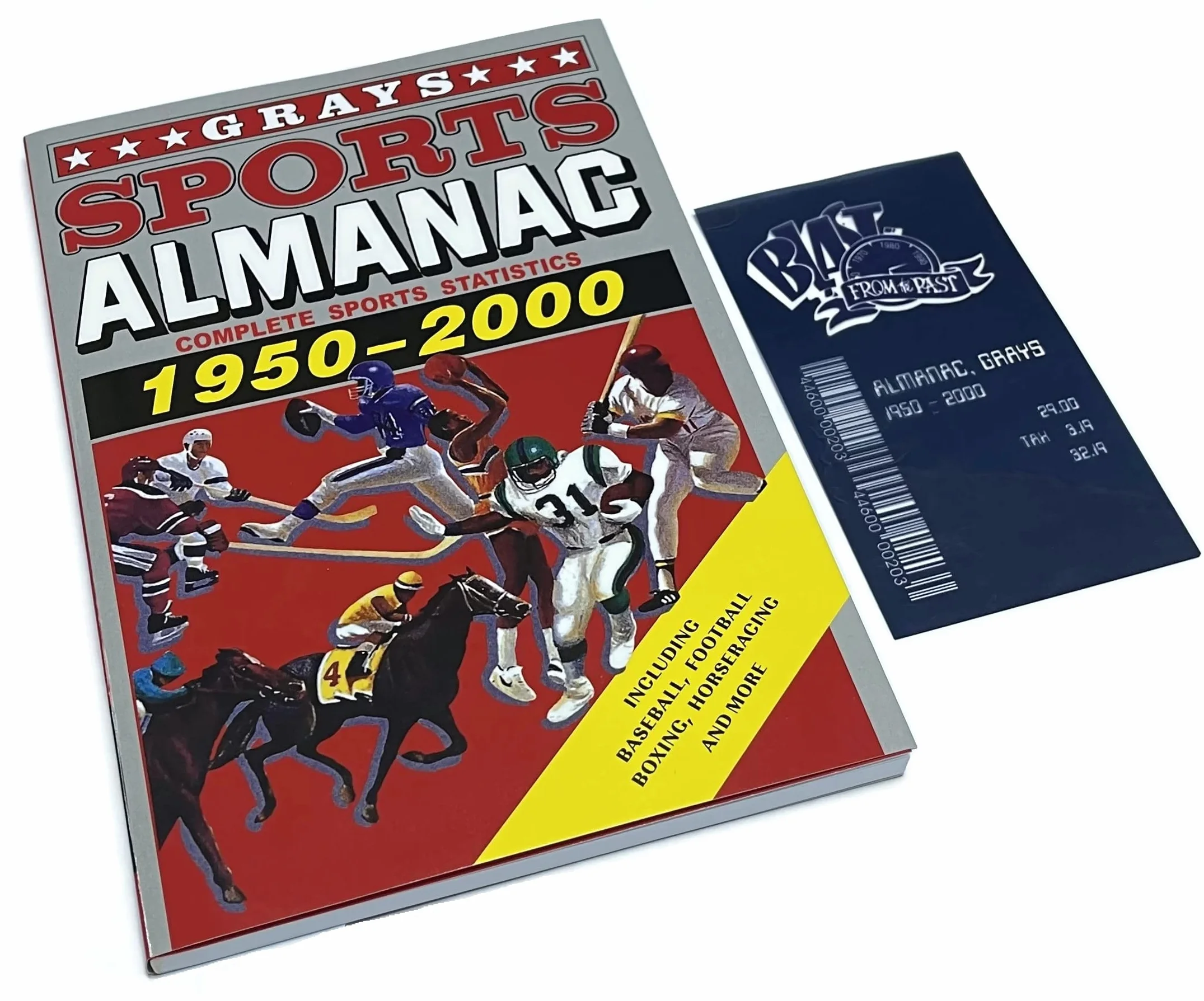 BTTF Grays Sports Almanac 1950-2000 Sac à livres Retour vers le Futur Accessoires Marty McFly