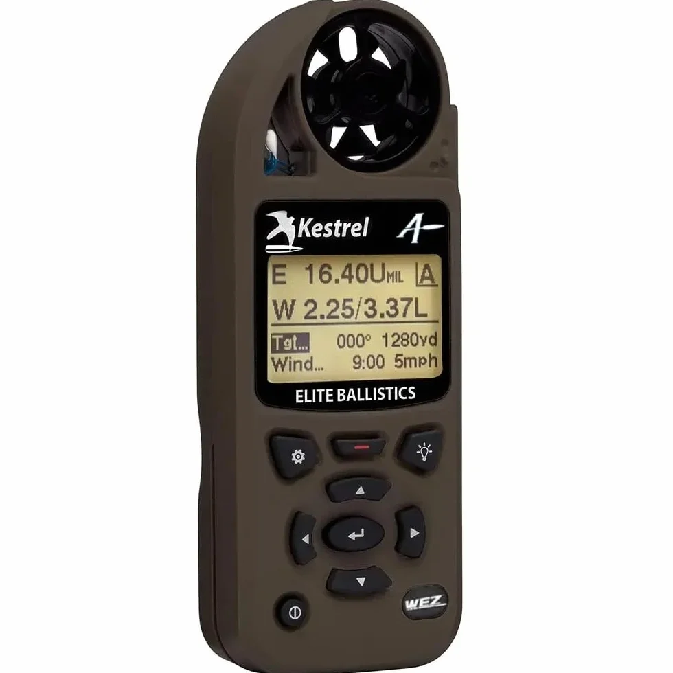 Kestrel 5700X WEZ Compteur météo balistique appliquée terre foncée plate
