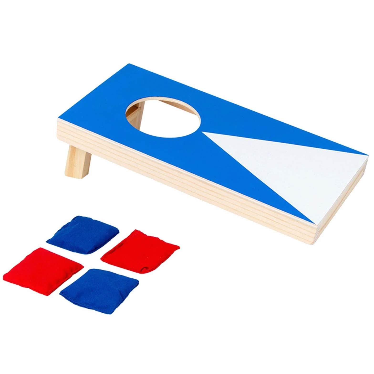 Jeu de Lancer de Sacs de Sable Classique Cornhole Intérieur Extérieur