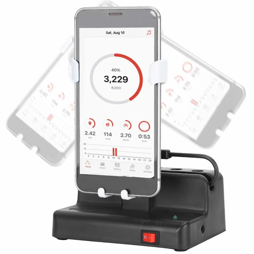 Pssopp Téléphone Automatique Shaker Swing Motion réglable Compteur d'étapes Podomètre Pas à Gagner
