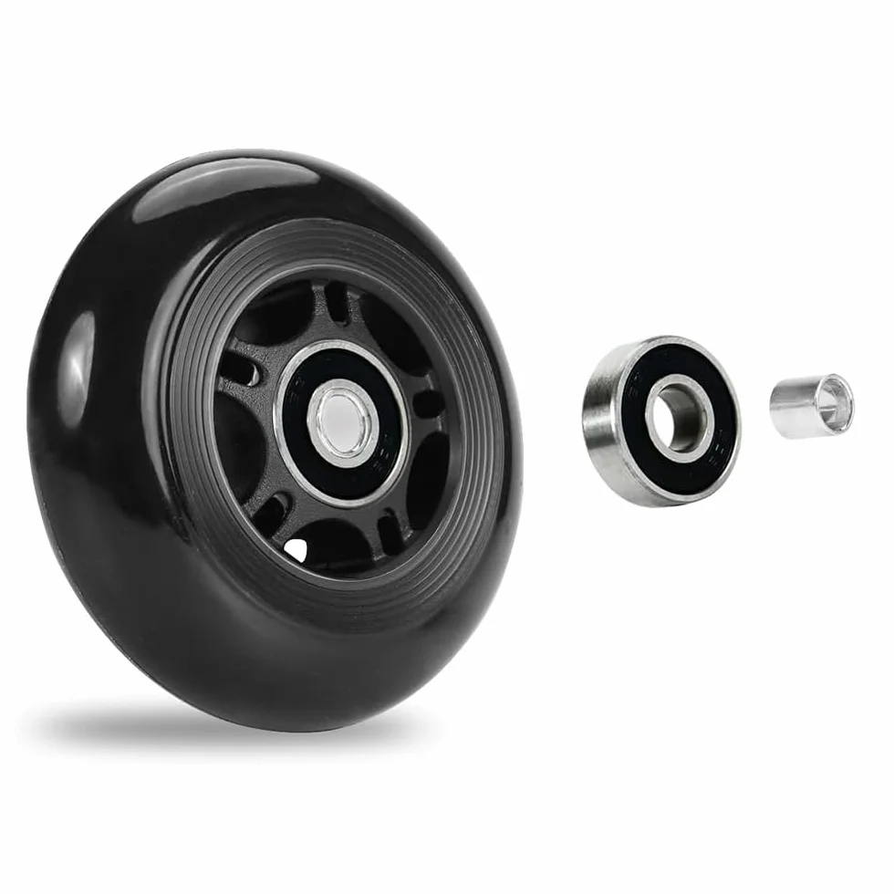 Roues de Roller Hockey 64 mm 70 mm 72 mm 76 mm 80 mm avec Roulements ABEC 9 Lot de 8