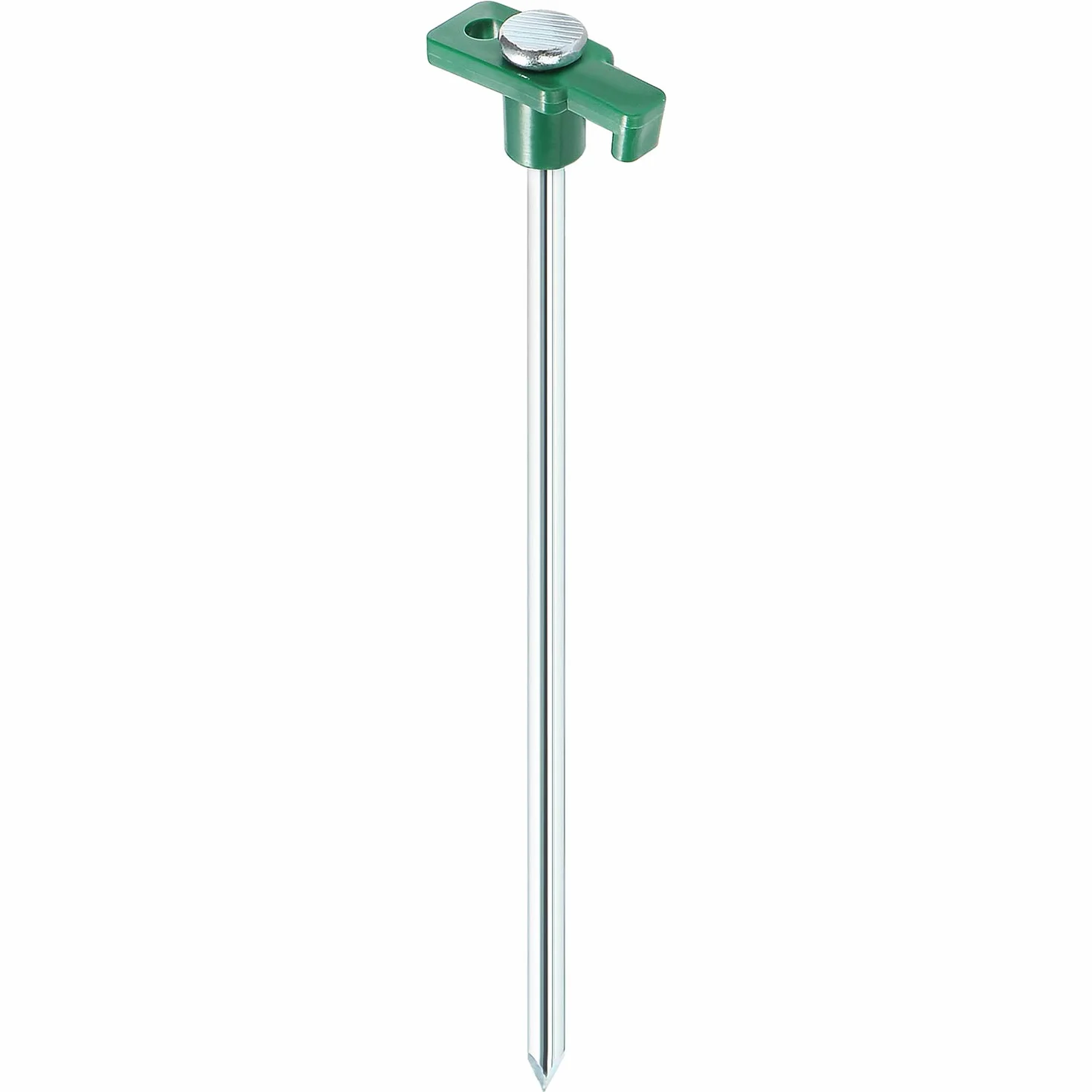 Piquets de Tente en Acier 250x7mm pour Camping - Lot de 16