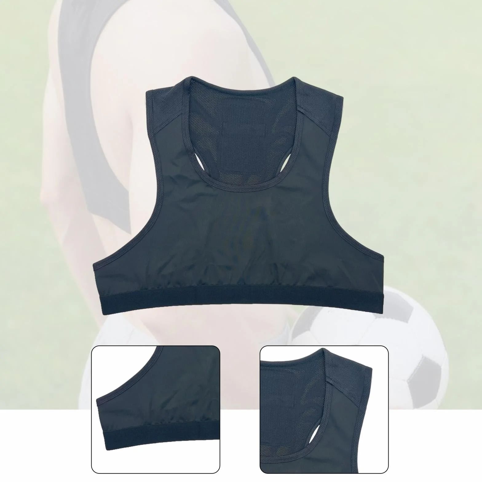 Gilet de Suivi d'Activité Football Respirant Polyester Séchage Rapide XS