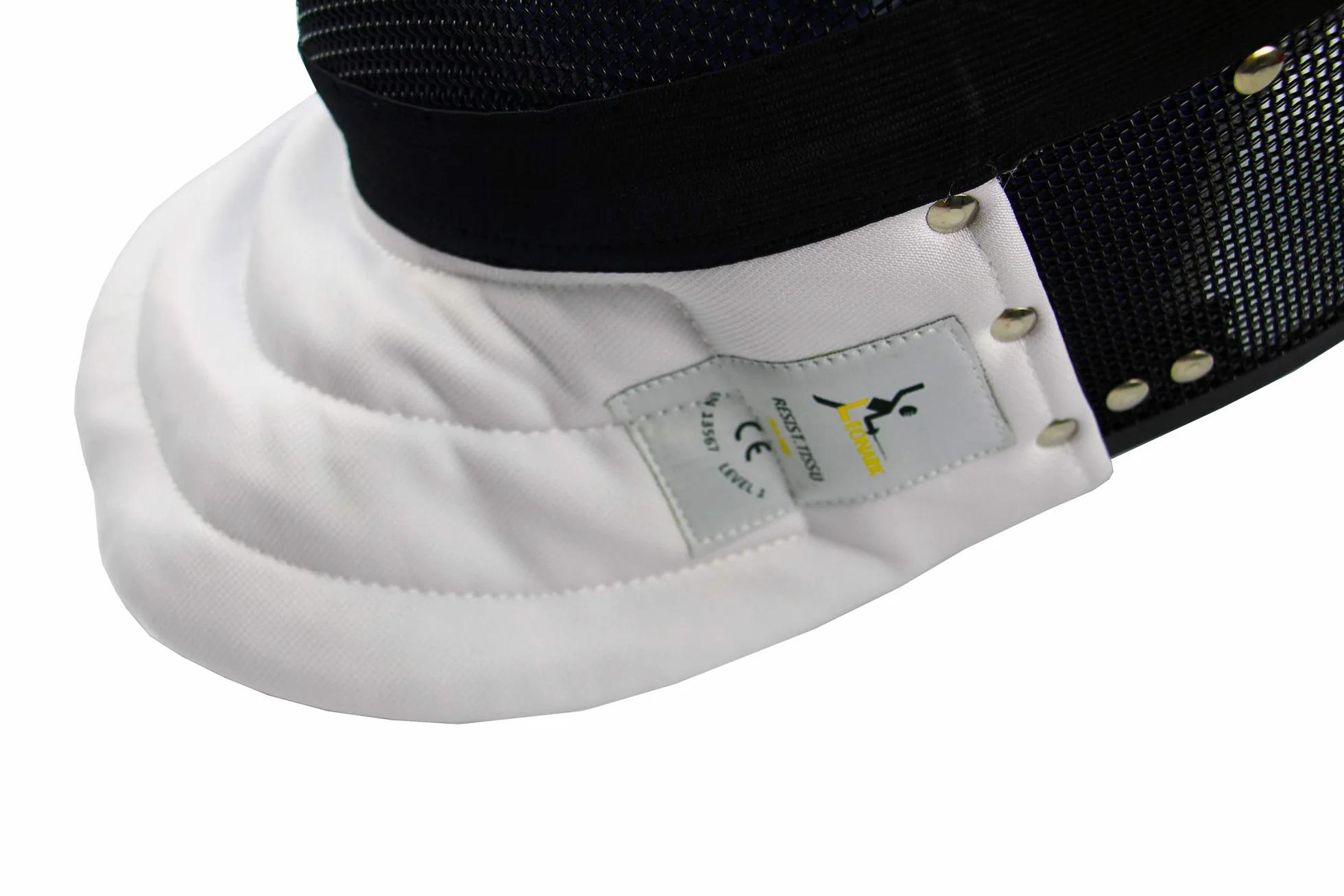 Masque d'escrime LEONARK Noir 350NW avec Doublure Intérieure Amovible Certifié CE Hema Helmet