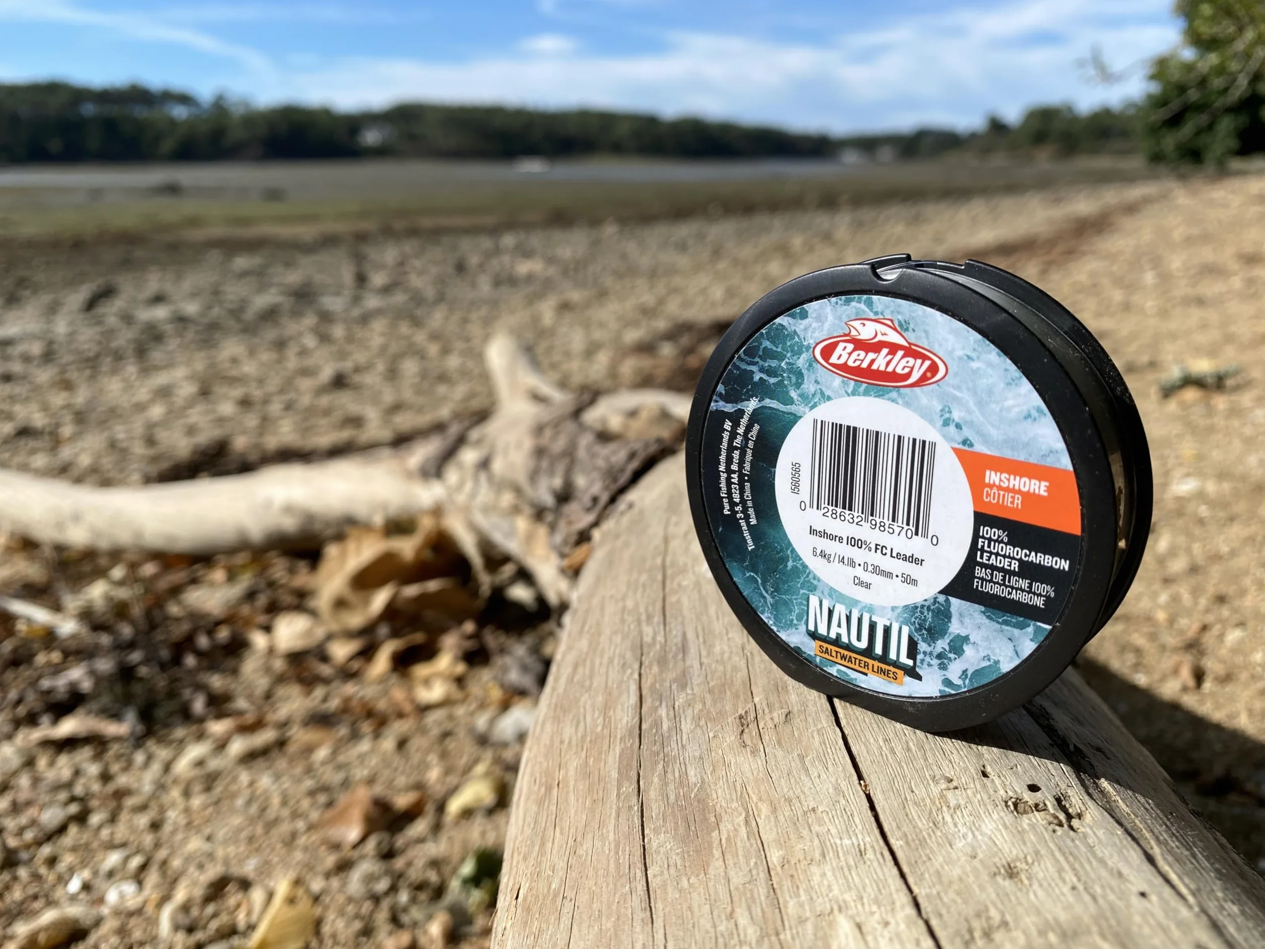 Berkley Nautil Inshore Ligne de pêche fluorocarbone Transparent