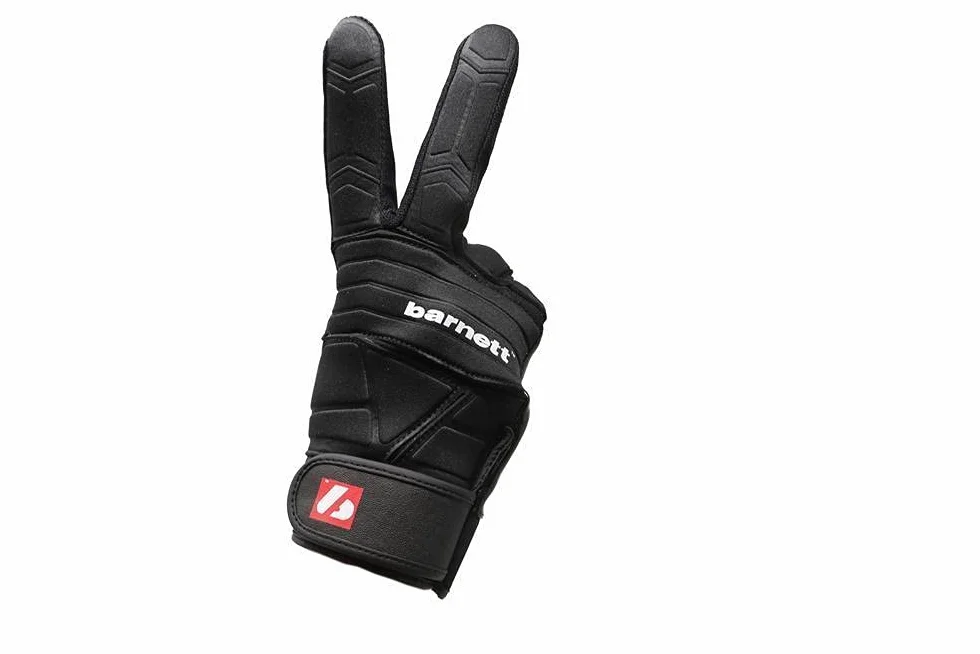 BARNETT FLG-03 Gants de Football américain Linemen Pro Noir