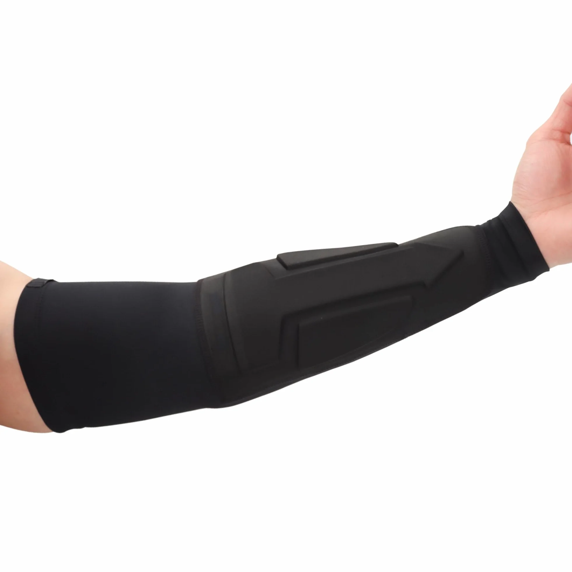 Protège-bras d'archerie élastique réglable couverture complète pour chasseur adulte jeune