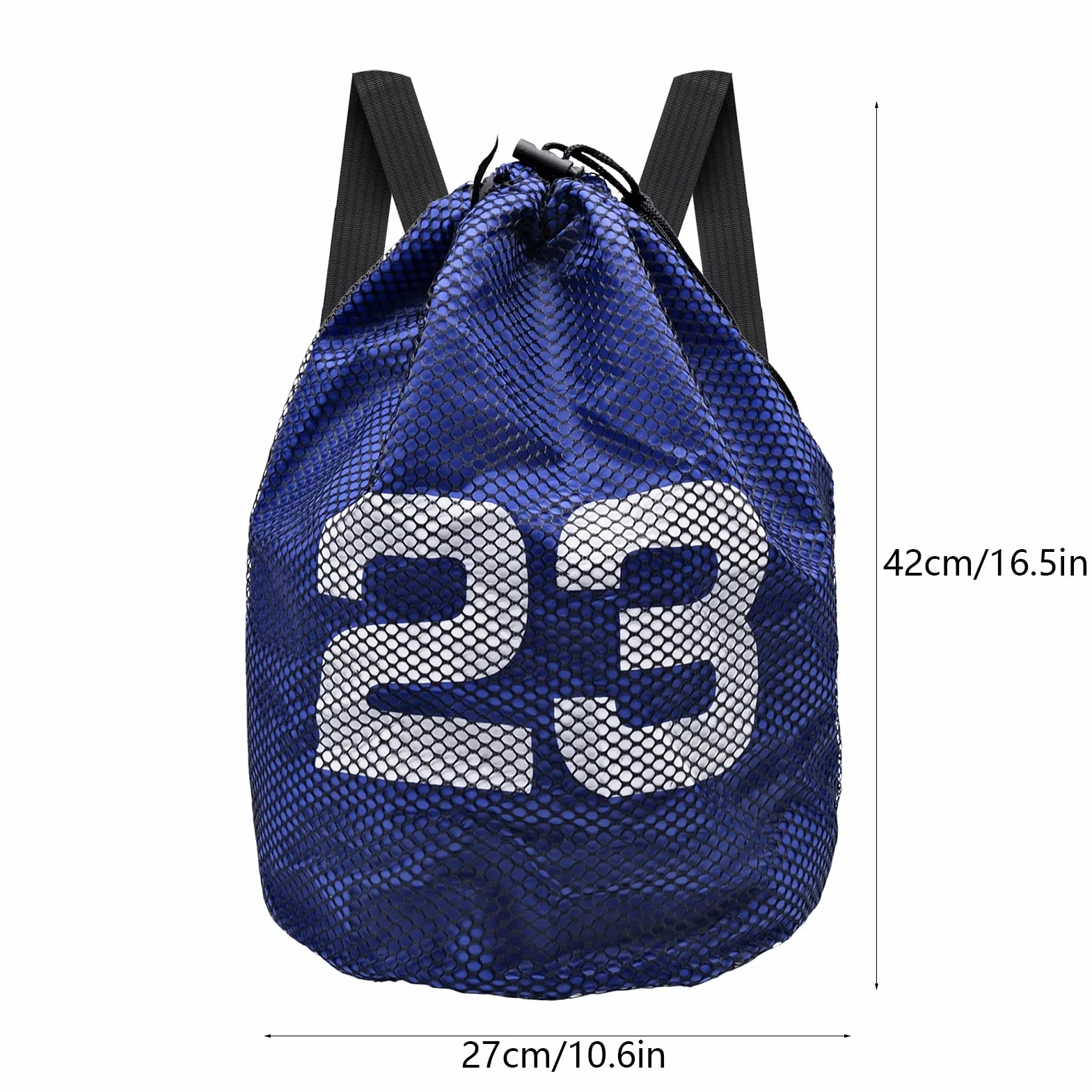 Sac à Dos de Basketball avec Cordon Réglable pour Ballon de Basket, Foot, Volley