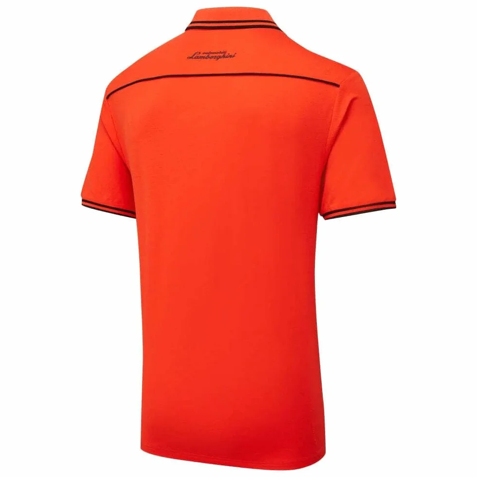 Lamborghini Squadra Corse Polo de voyage Orange