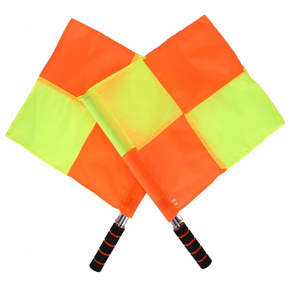 Mxtech Drapeau de Juge de Touche Sport et Arbitre Étanche pour Football