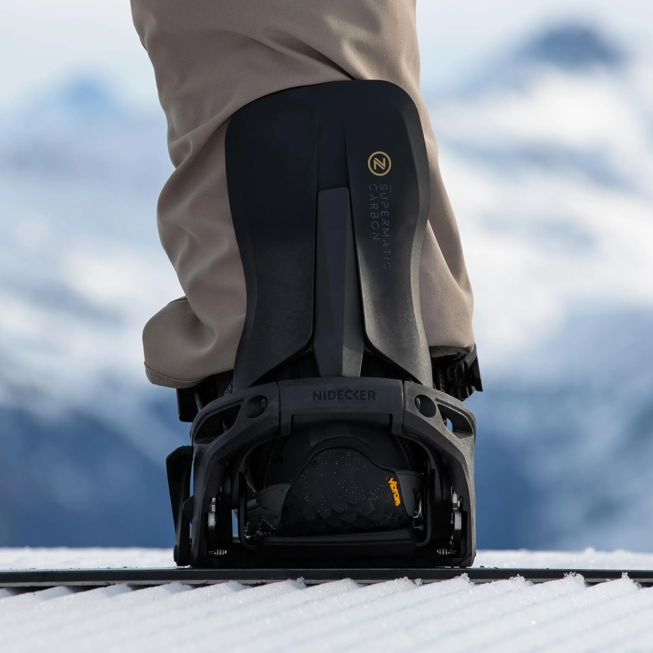 Nidecker Supermatic Snowboard Fixations universelles automatiques double entrée