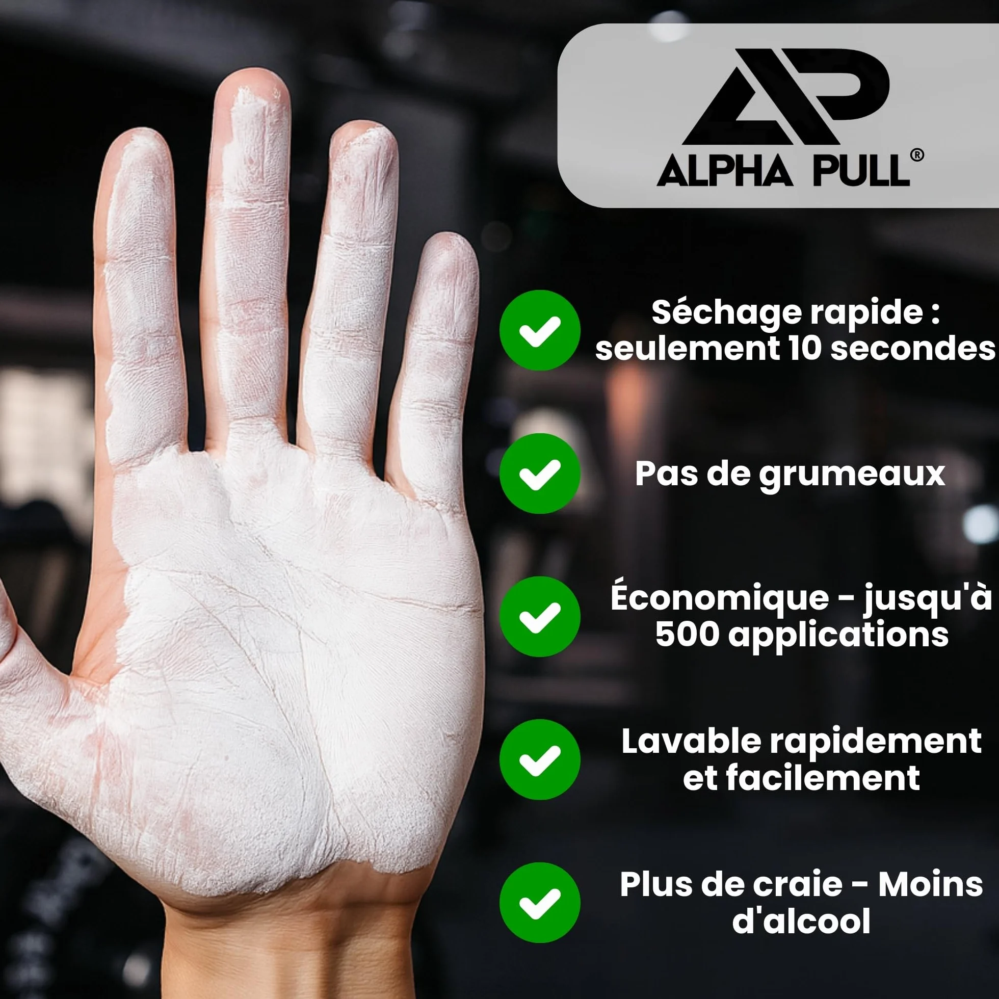 Magnesie Liquide Grip Puissant Mains Sèches Street Workout Escalade Crossfit Calisthenics Gymnastique Musculation