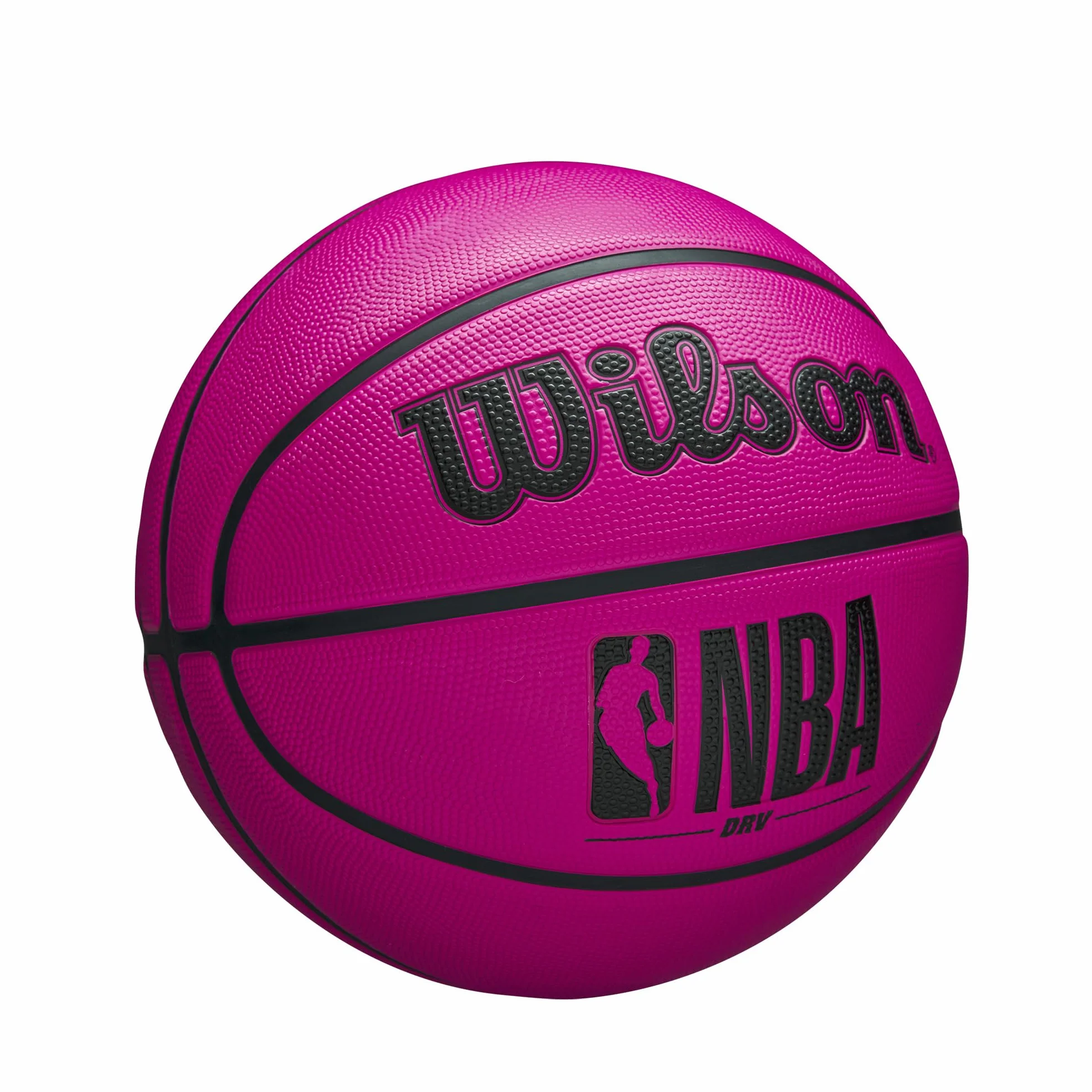 Wilson NBA DRV Basketball d'extérieur Rose Taille 5 27,5 Pouces avec Pompe