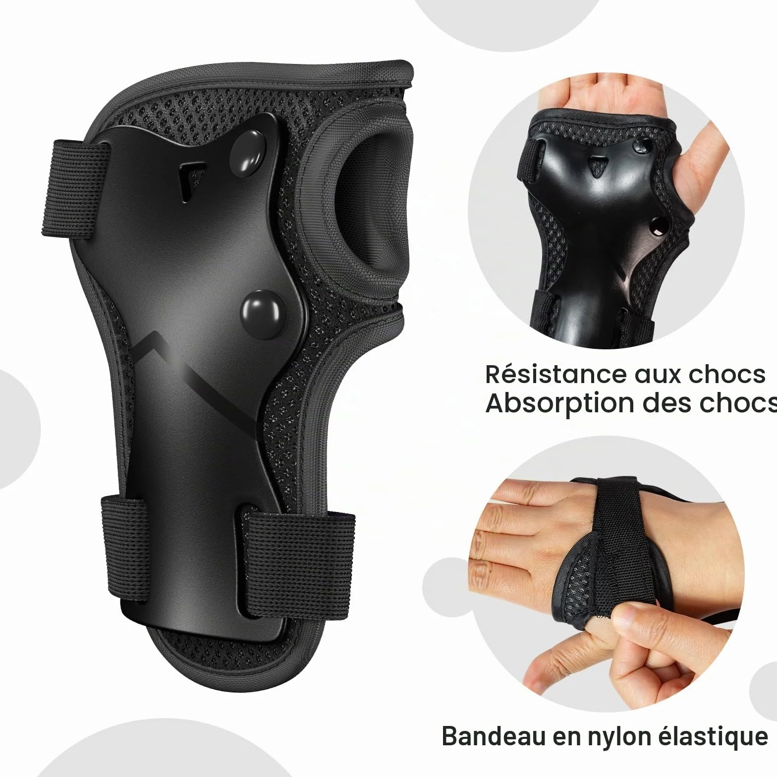 CKE Genouillères Enfants 3 en 1 Protection Patinage Cyclisme Filles Garçons