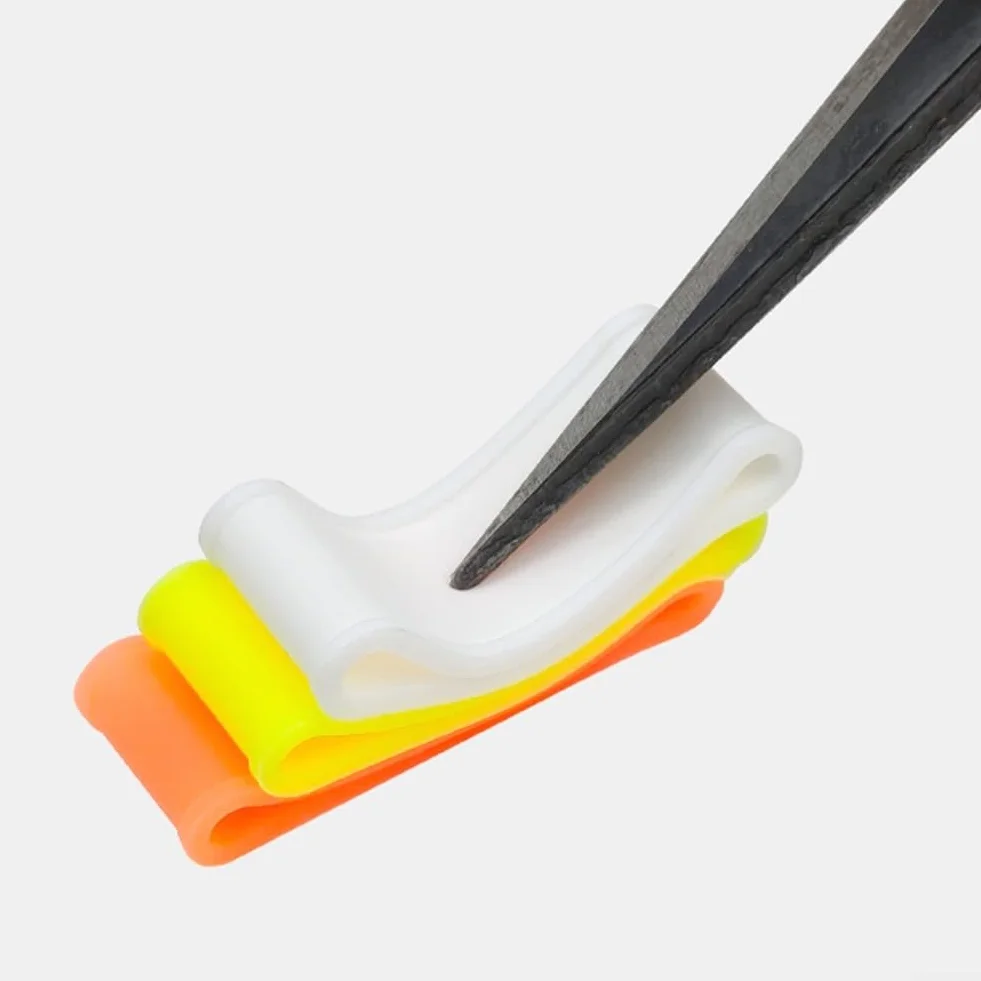Lot de 9 anneaux de fixation en silicone pour raquette de pickleball Multicolore 5 cm