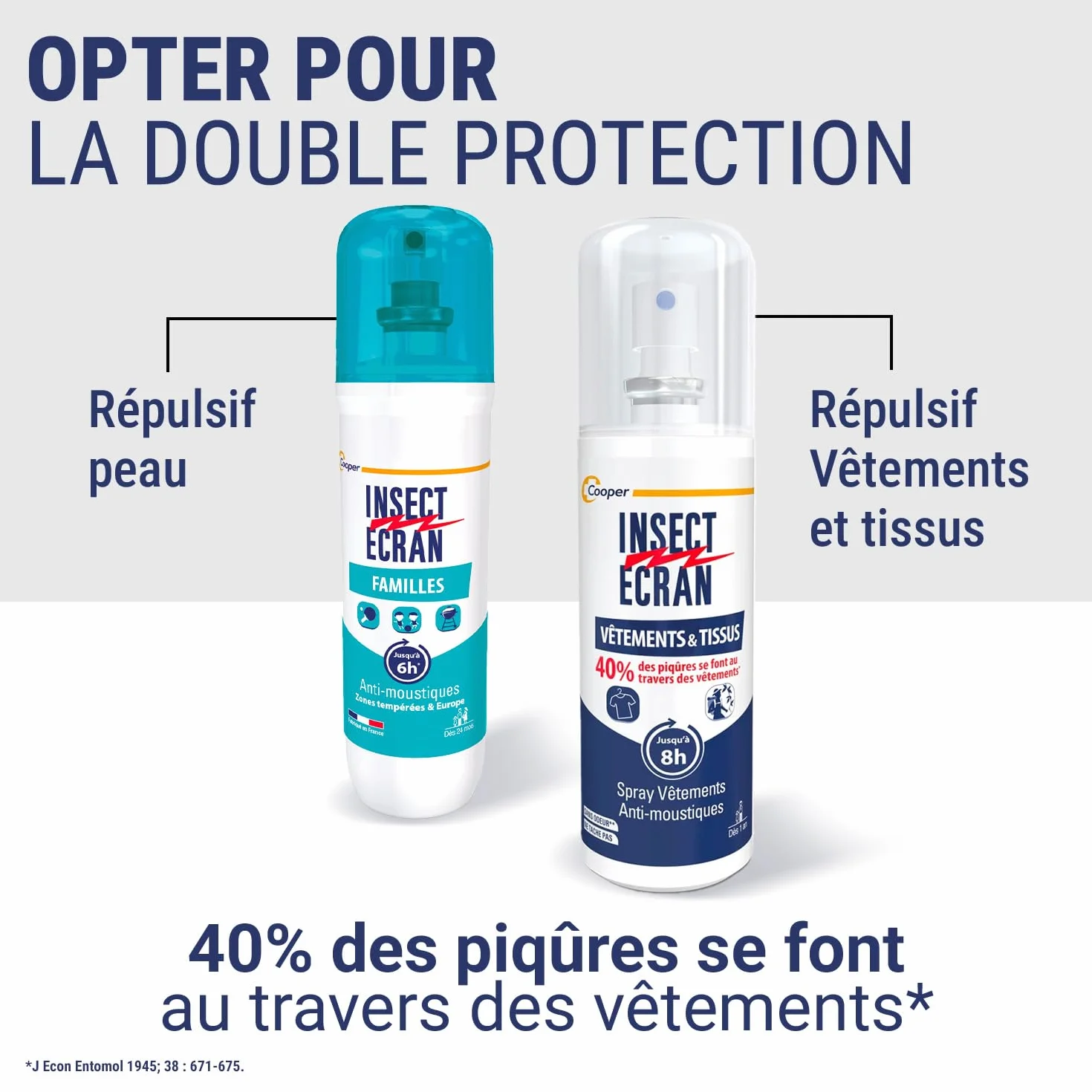 Insect Ecran Anti-moustiques Spray répulsif peau 100 ml