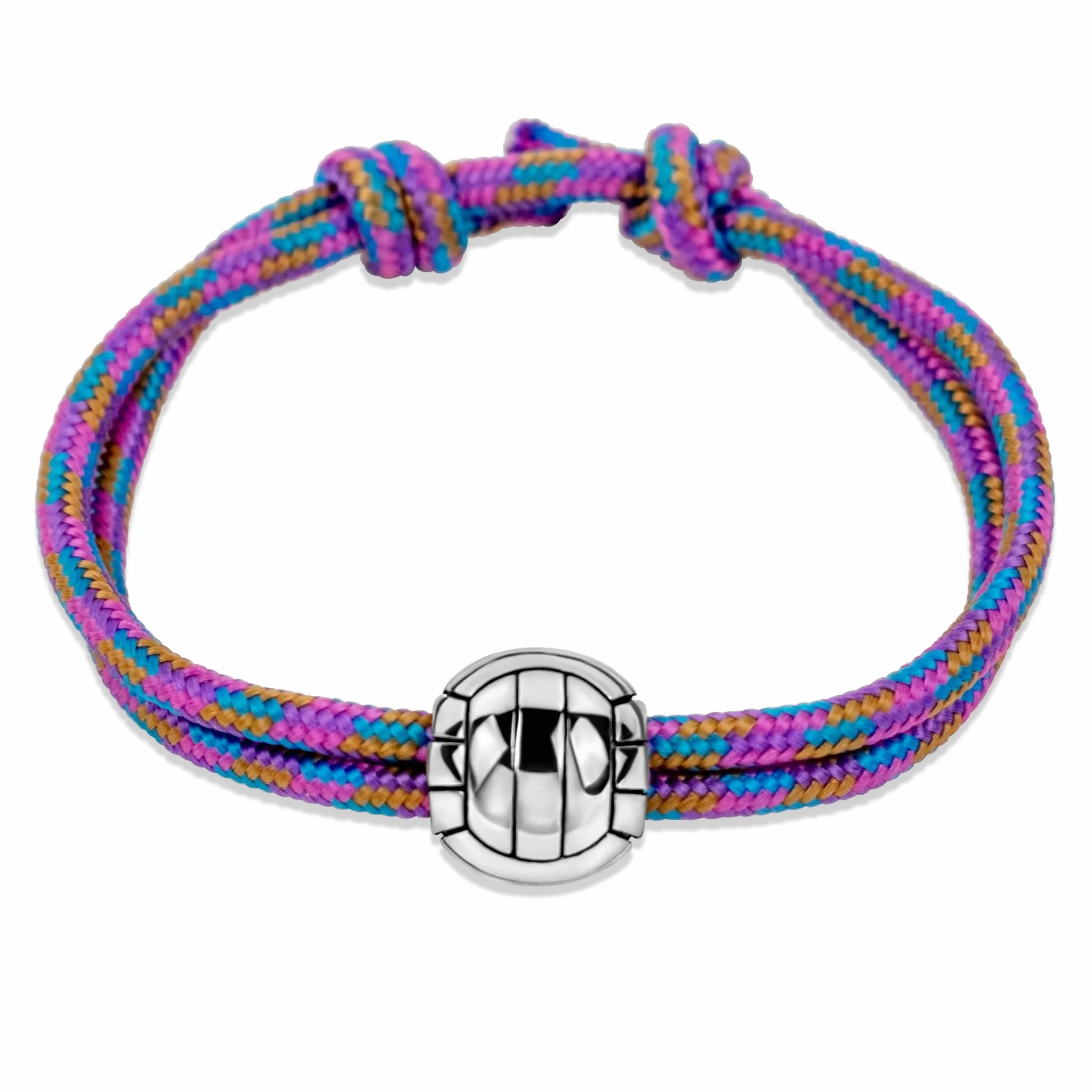 Bracelet Volleyball réglable acier inoxydable cadeau homme femme adolescent