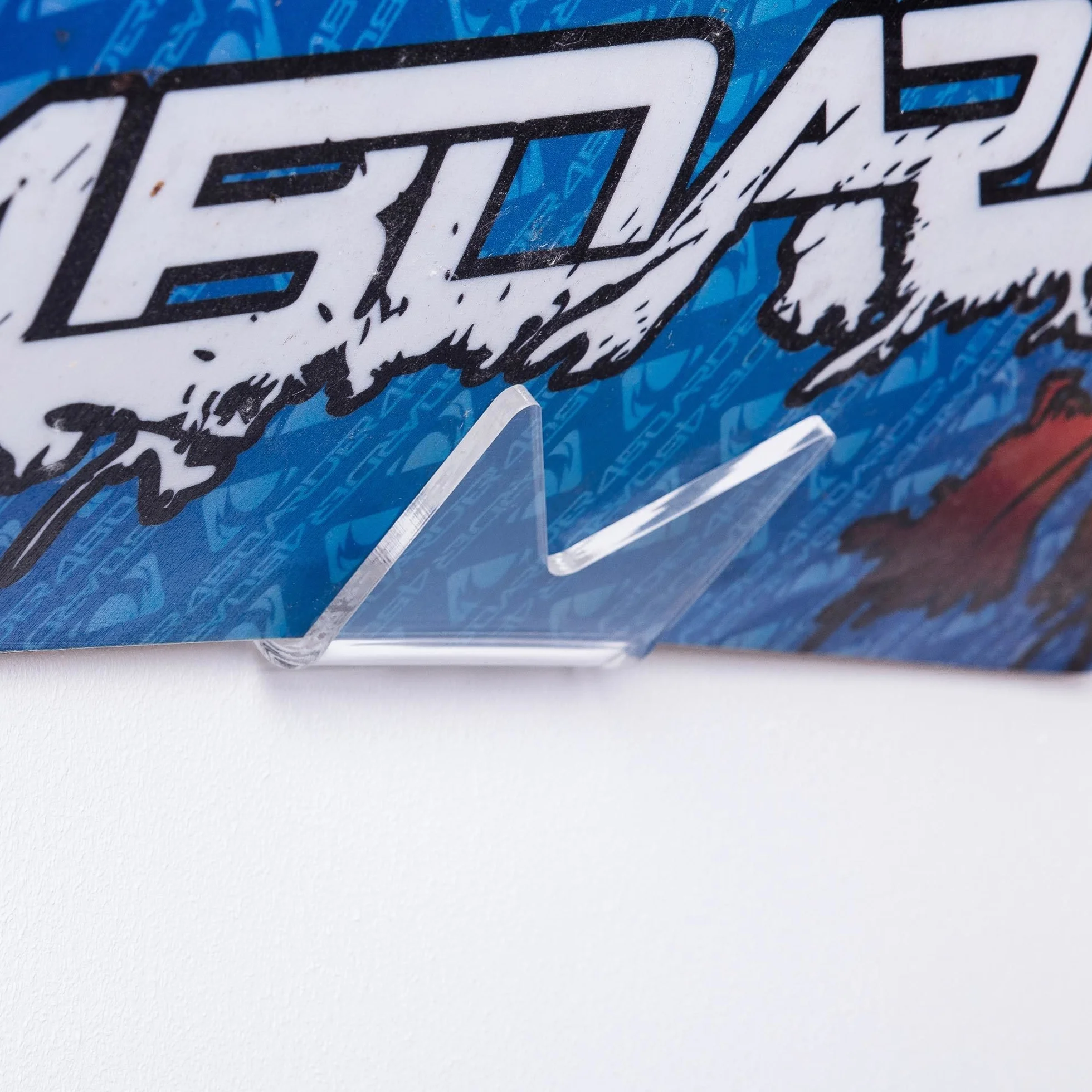 SKATLE 2.0 Support Mural pour Planche à roulettes, Longboard, Pennyboard, Vertical, Horizontal, Transparent