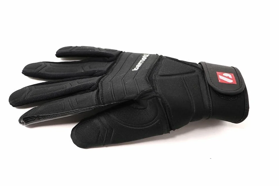 BARNETT FLG-03 Gants de Football américain Linemen Pro Noir