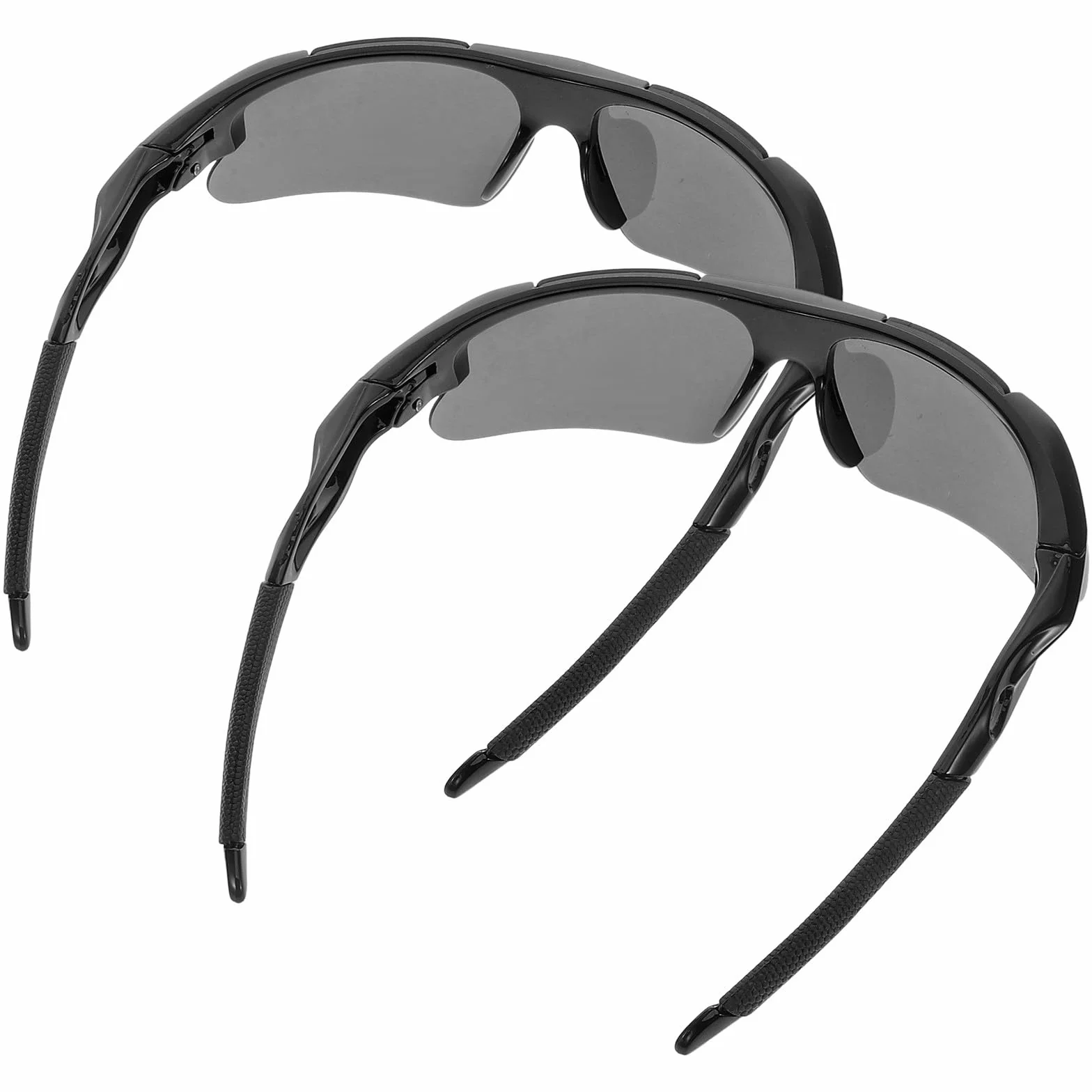 Lunettes de Soleil Sportives PC Solide Protection UV Cyclisme Randonnée 2pcs