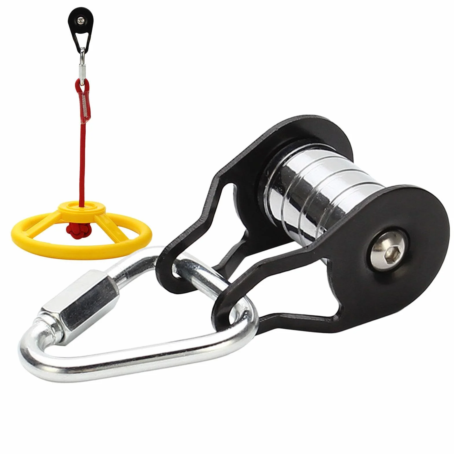 Poulie Slacklines Acier 200 Kg Multifonctionnelle