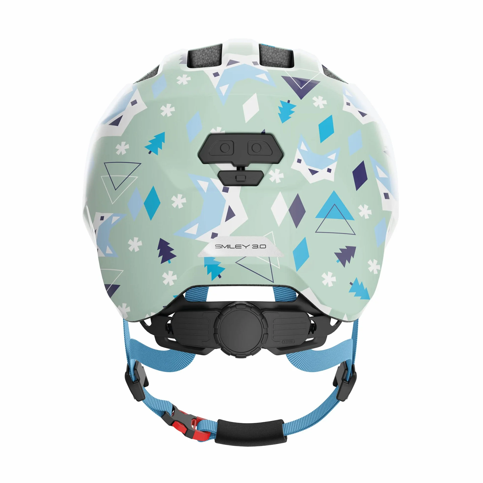 ABUS Casque Enfants Smiley 3.0 - Casque Vélo Coupe Basse, Tresse, Filles Garçons