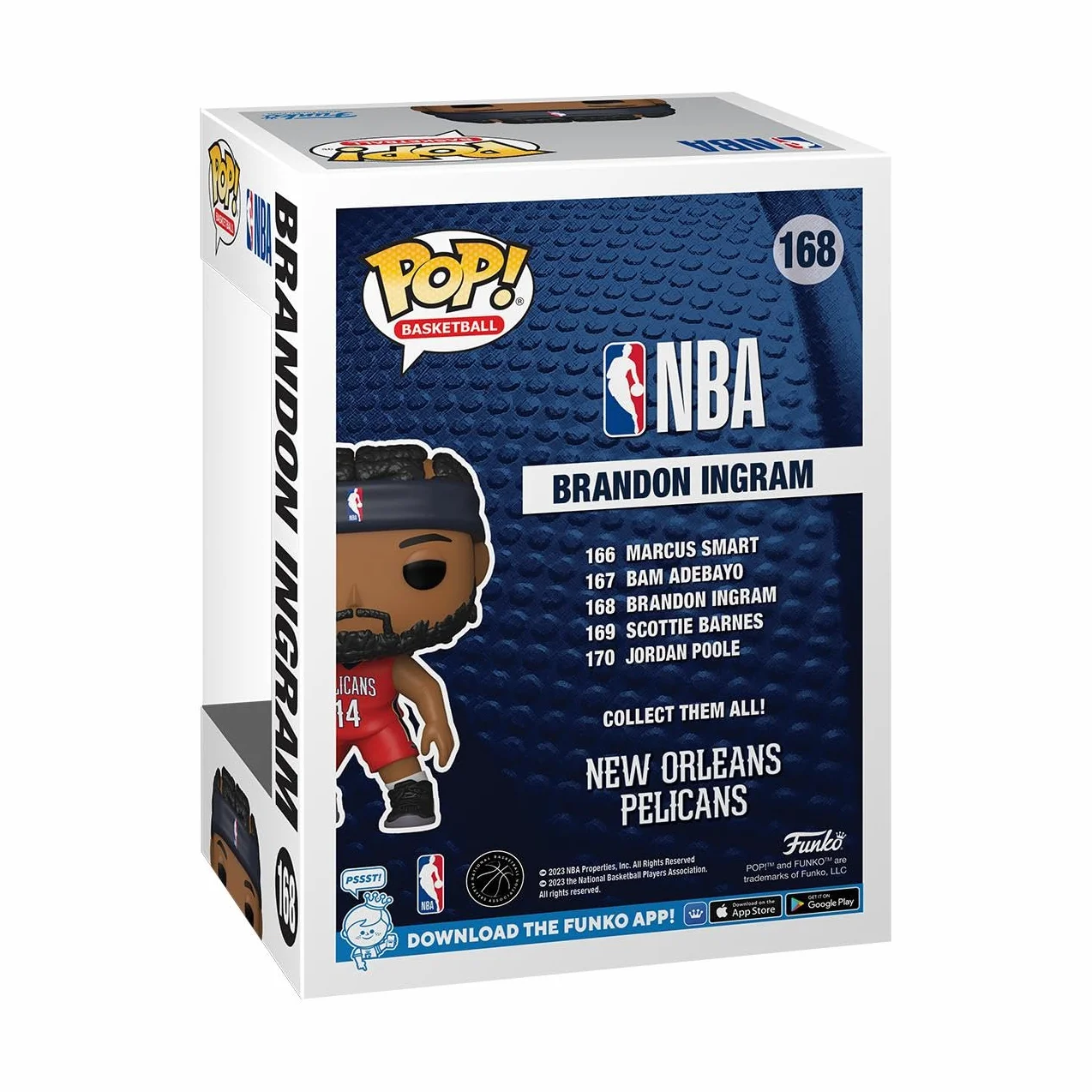 Funko Pop! NBA: Pelicans - Brandon Ingram Figurine en Vinyle à Collectionner
