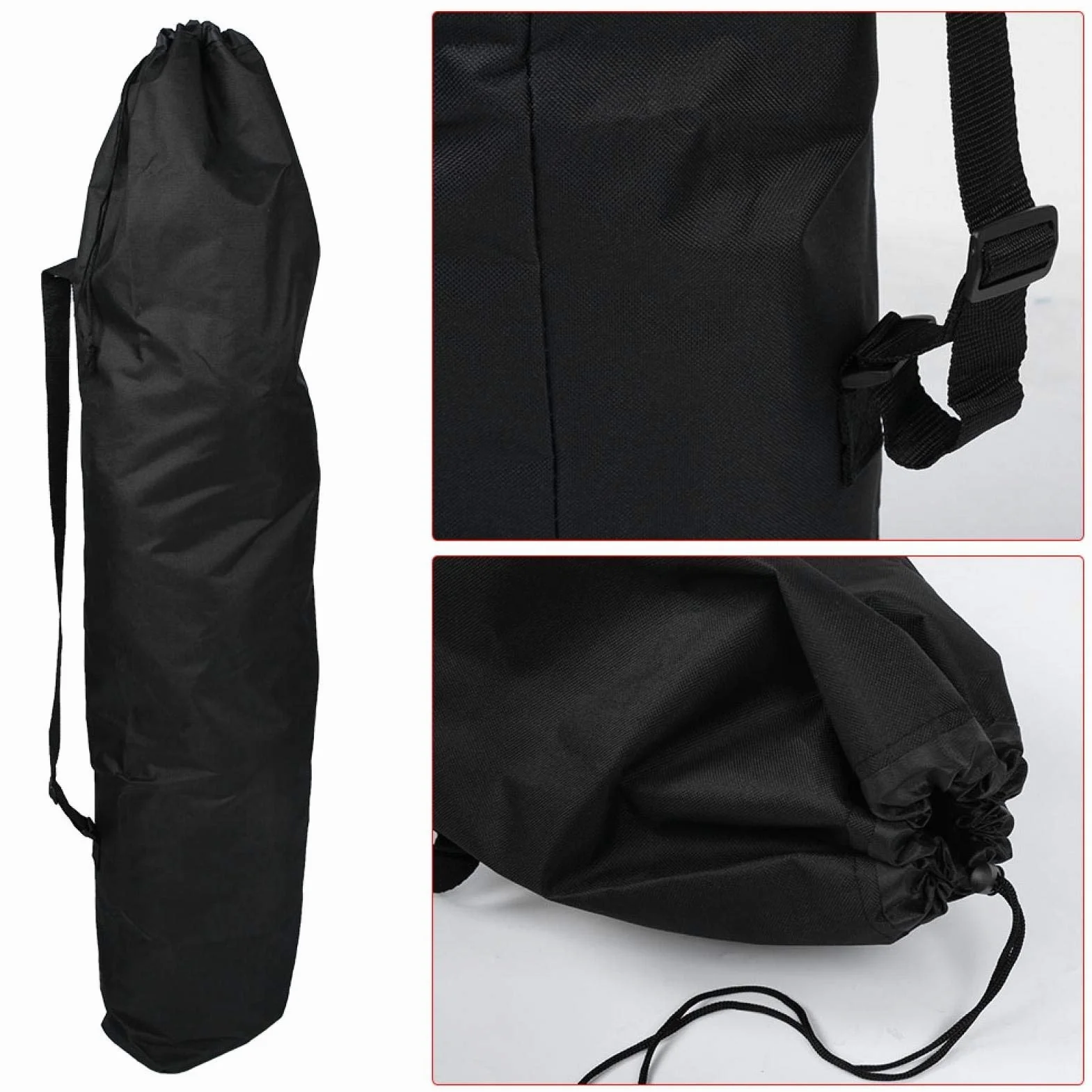 Sac de Longboard 120x30x15cm Imperméable 600D Oxford Tissu Sac de Transport à Dos