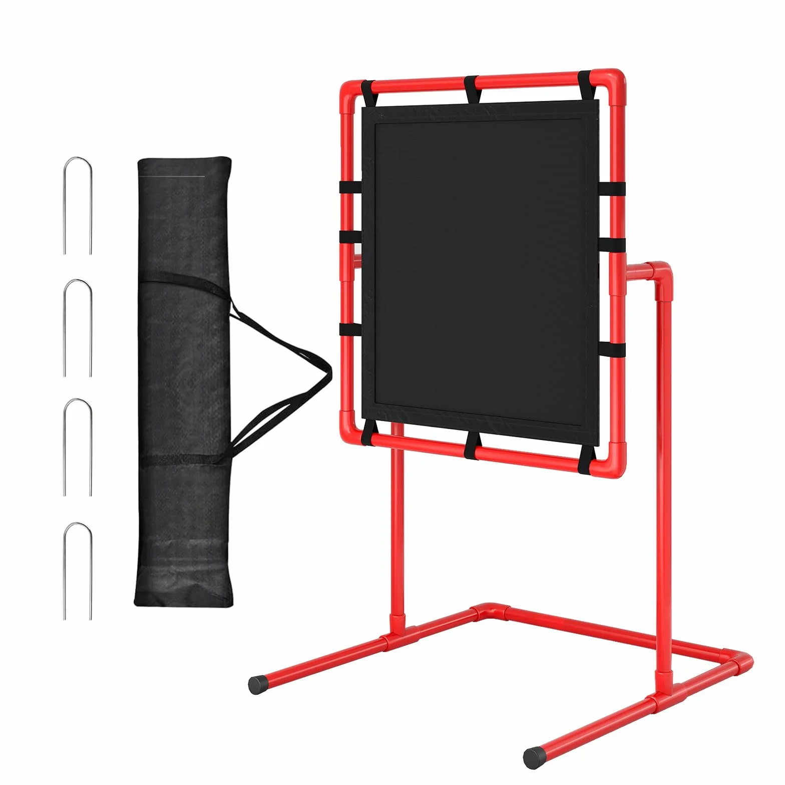 Baseball Pitching Accuracy Trainer Aim Net with Hit Zone Compatible with Wiffle Ball Blitzball Plastic Balls