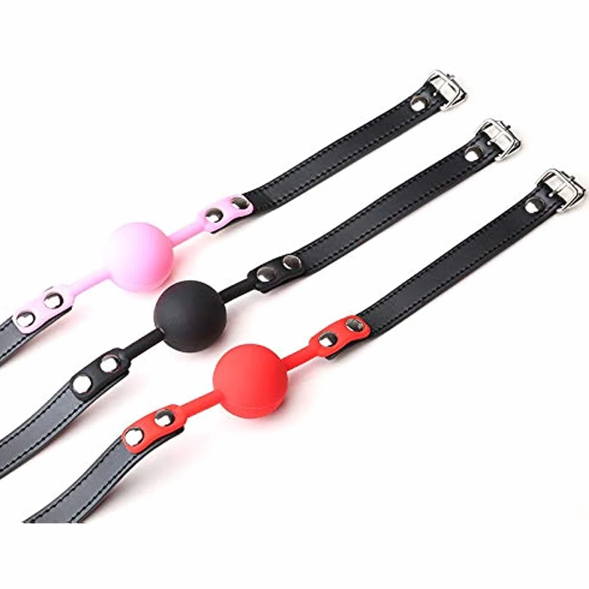 Boule de Ceinture en Silicone Noir de Qualité Médicale