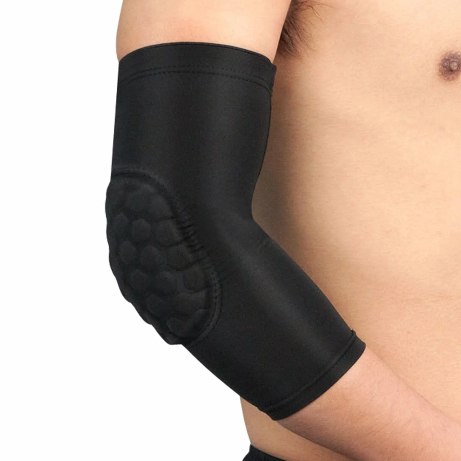 Fulenyi Coudières Rembourrées Structure Nid d'Abeille Respirantes Anti-Collision Compression Bras