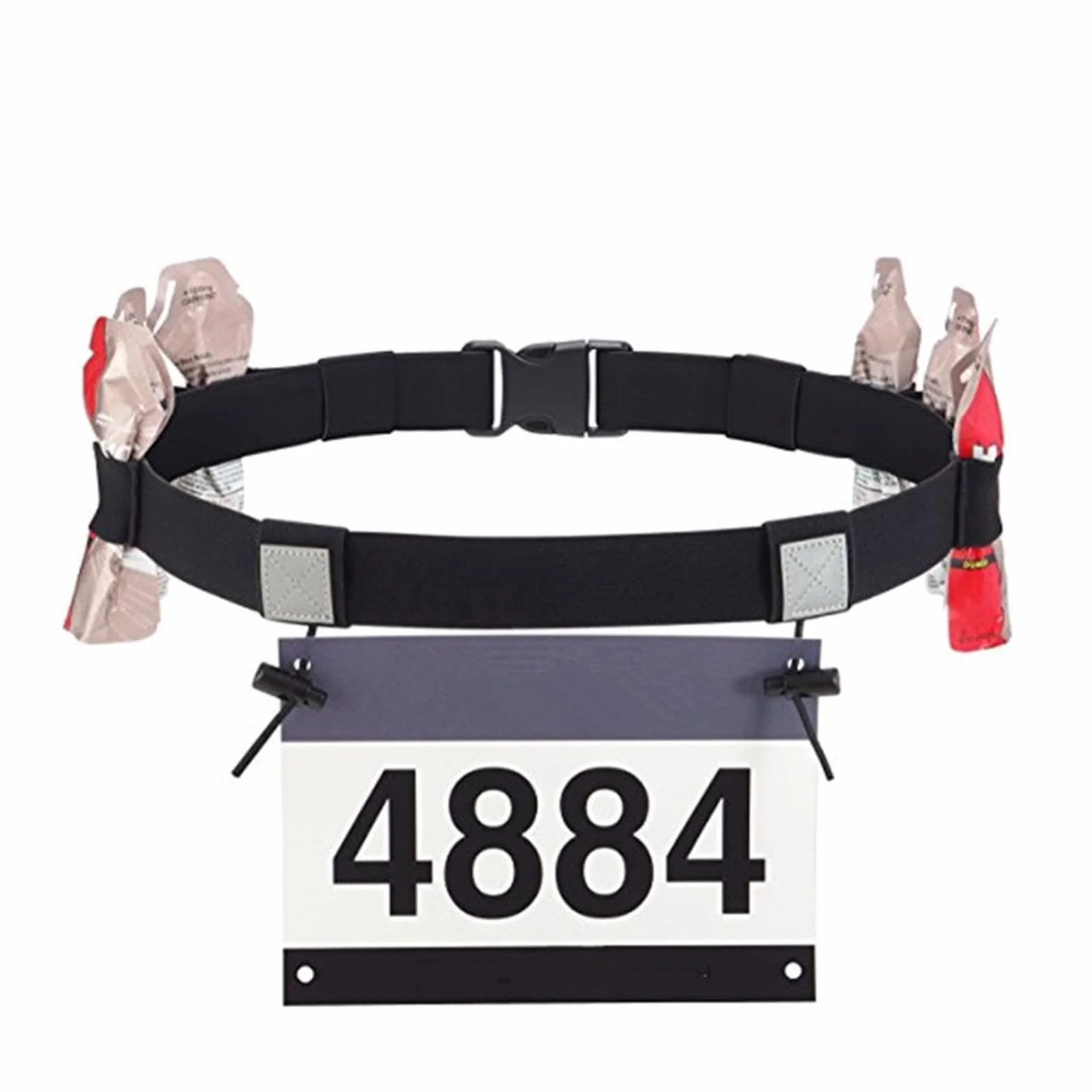 Ceinture Porte Dossard Triathlon Réglable pour Marathon Cyclisme Ironman