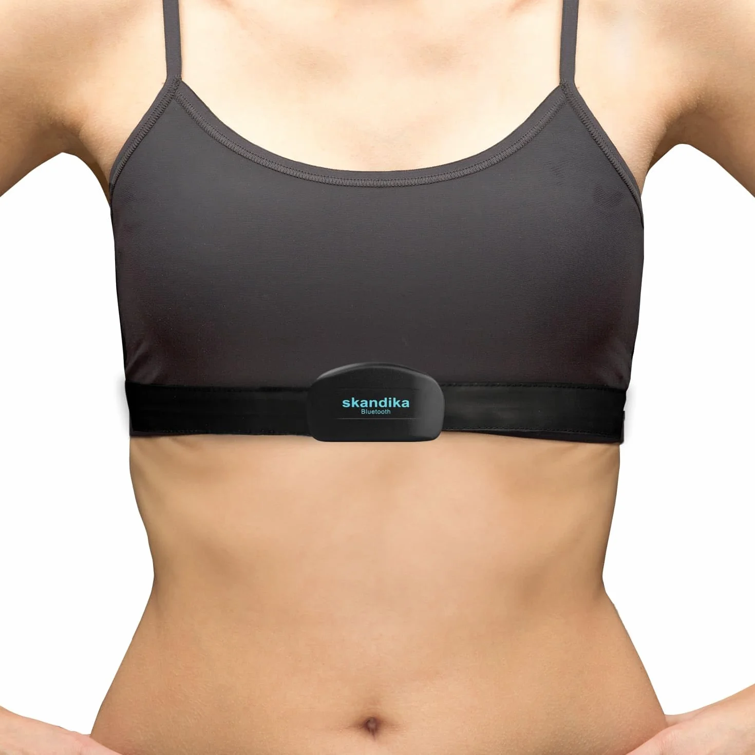 Skandika Sangle Cardiofréquencemètre Bluetooth Pulsomètre pour Sport Fitness