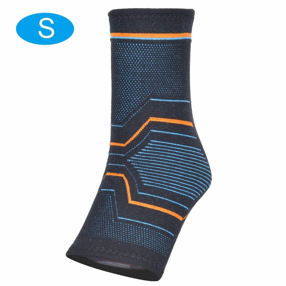 Protège-cheville Unisexe Sport Tricot Coussinet Protection pour Football Basket-ball Fitness