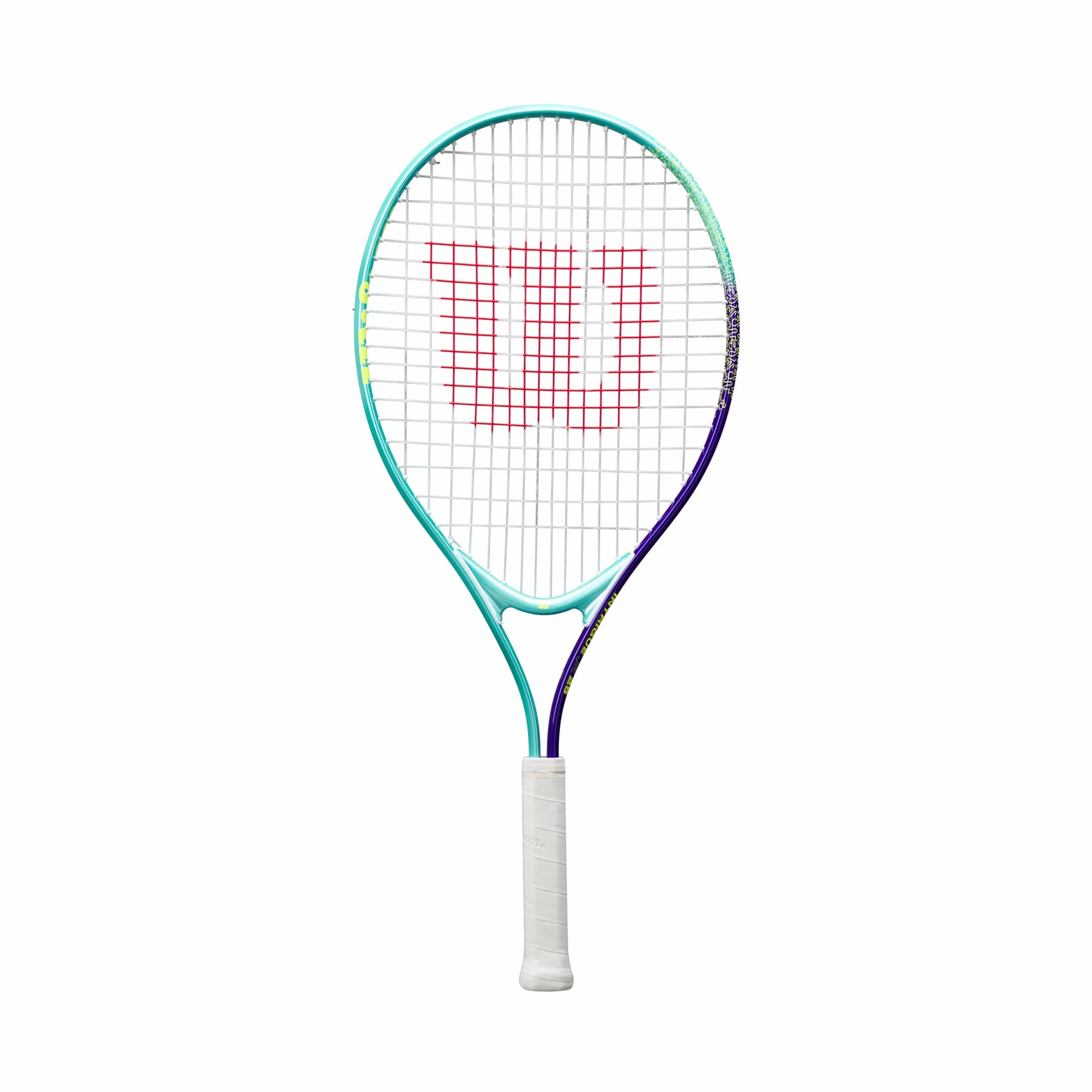 Wilson Intrigue Jr 25 Raquette de Tennis Cadre Léger Teal/Bleu