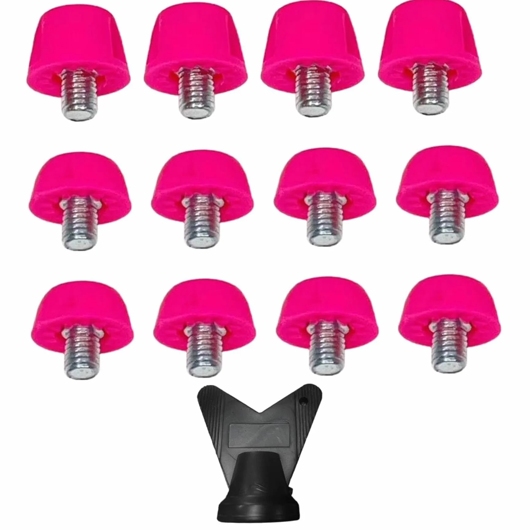 Crampons en Plastique pour Football 12 pièces 7 mm 10 mm à Visser avec Clé M5