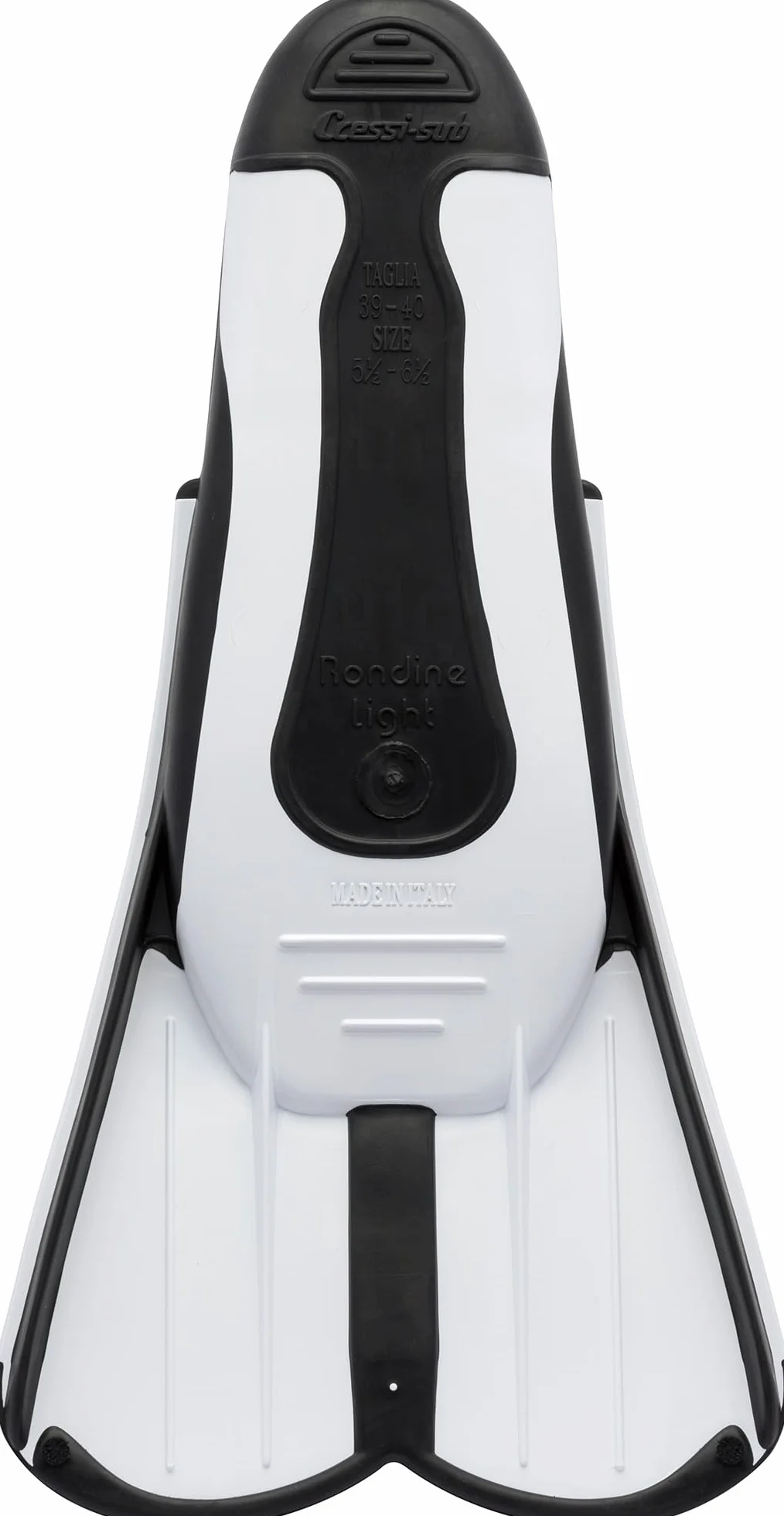 CRESSI Light Palmes Courtes Piscine Entraînement Musculaire avec Chausson Souple pour Natation, Snorkeling, Apnée
