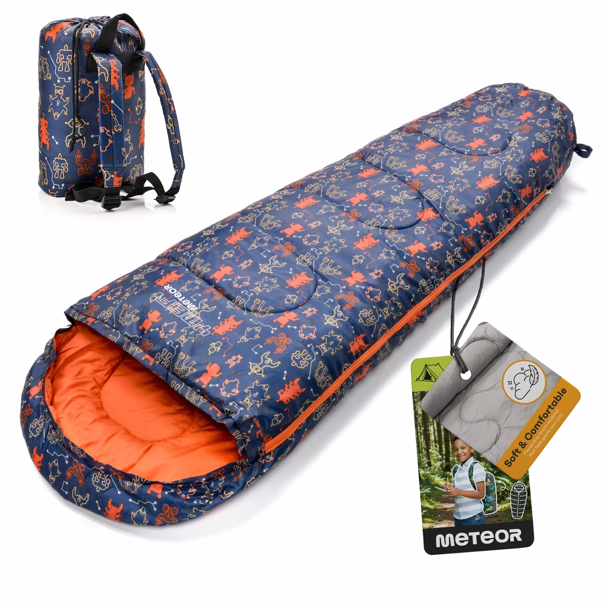 Sac de couchage enfant été ultra léger confortable camping extérieur