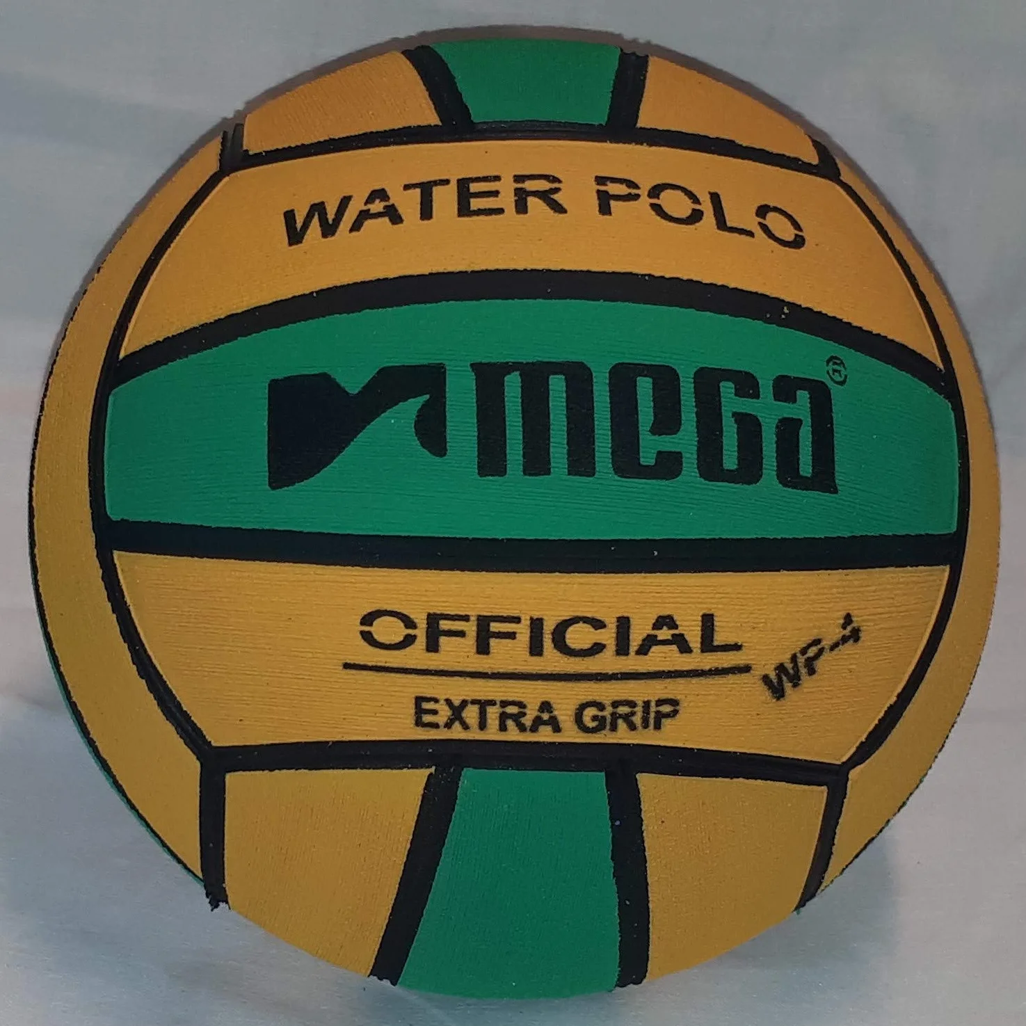 Mega Water Polo Vert/Jaune Taille 4
