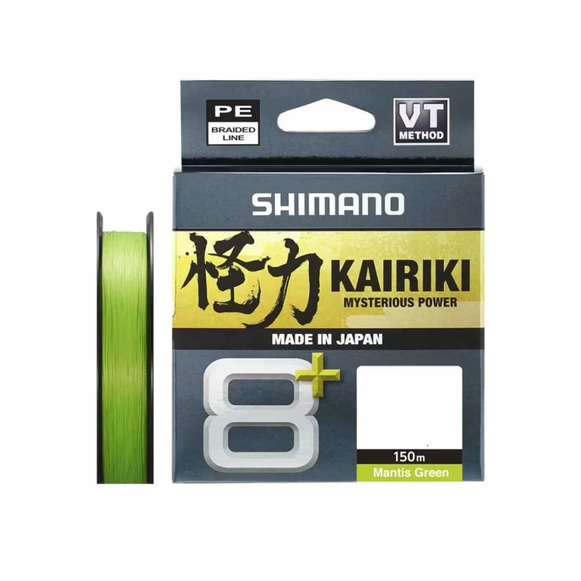 Line Kairiki 8+ 150m 0.16mm 11.1kg M. Green