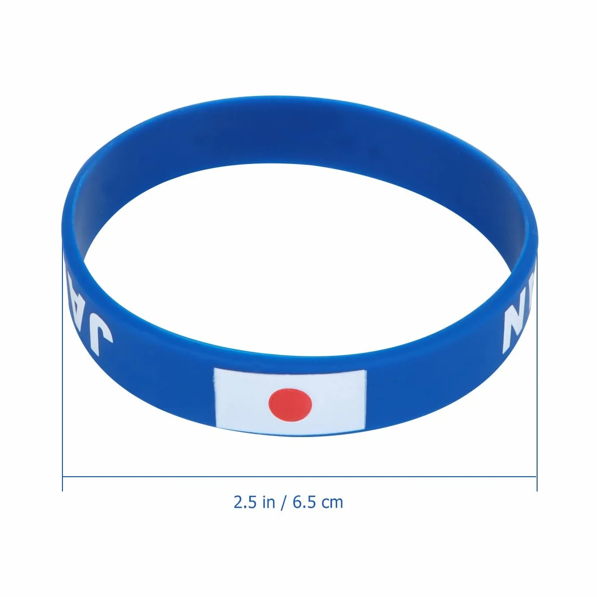 HANABASS 12 Pièces Bracelet Drapeau National Japon Sport Compétition