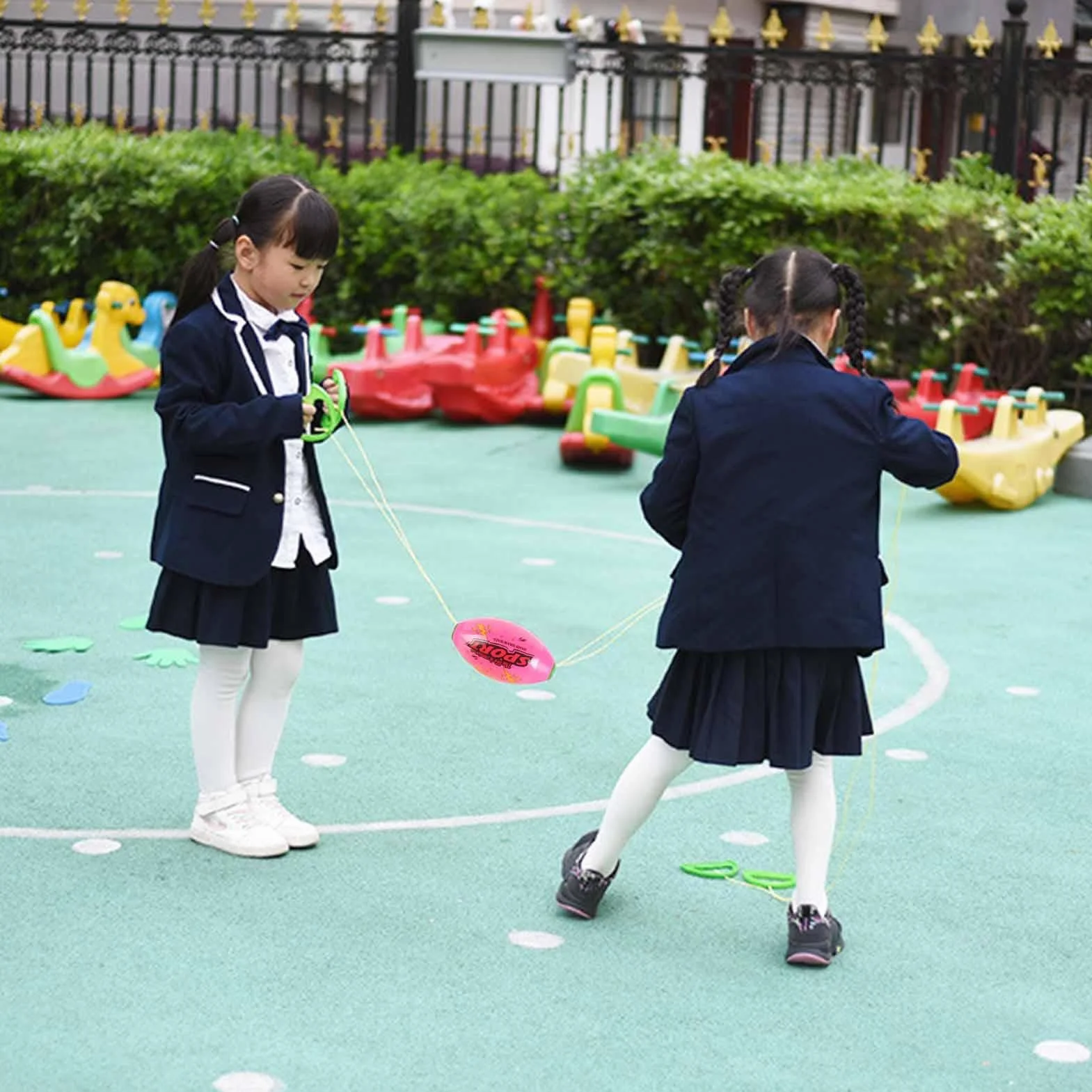 Jeu de Balle Navette – Jouet interactif à Tirer pour Jardin d' Plein Air, Idéal pour Voyages en Intérieur et Fêtes, Zoom Vitesse de Glissement, Coordination
