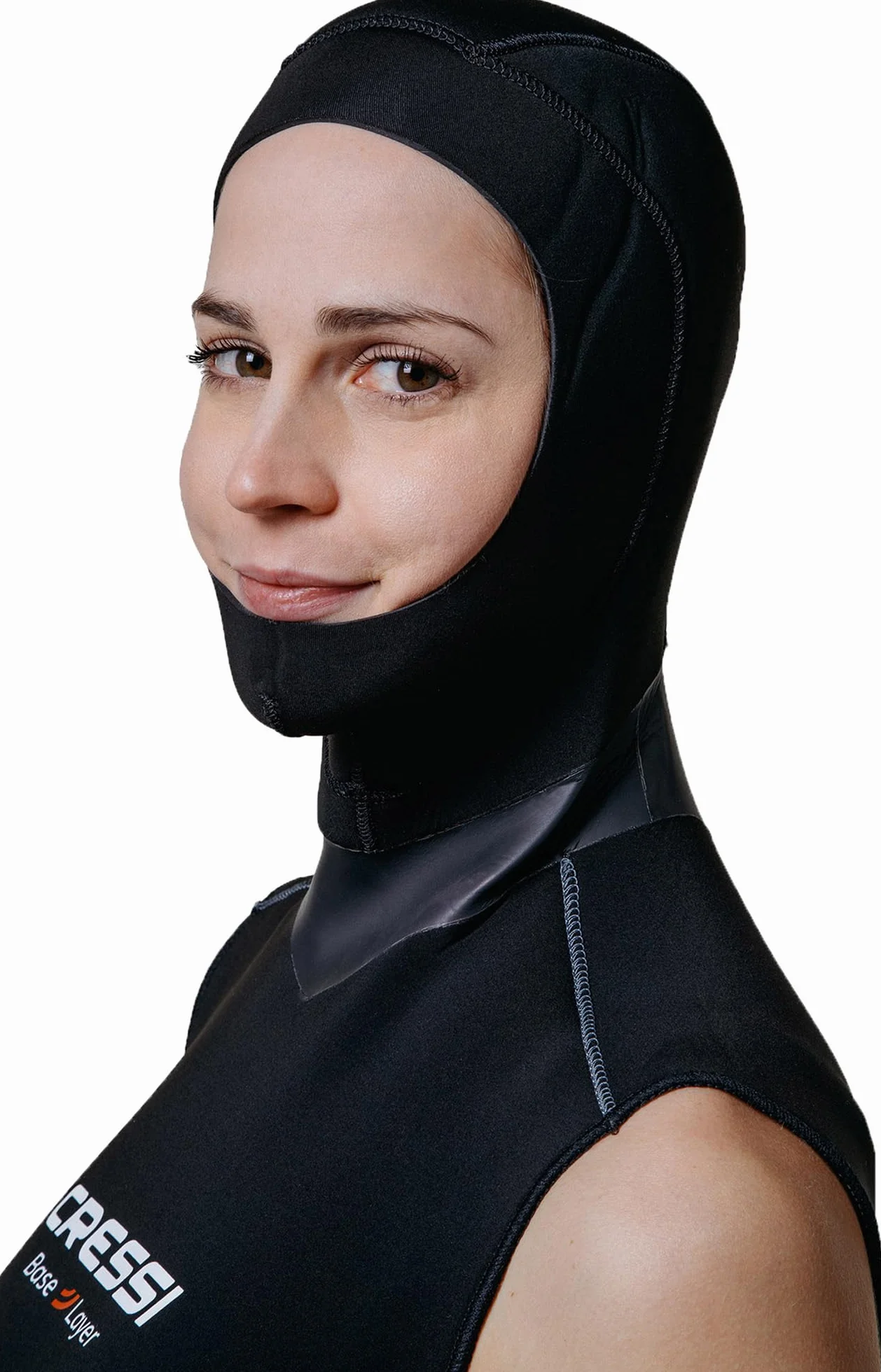 Cressi Base Layer Hood Vest Lady 2.5/5 mm sous-Combinaison Femme
